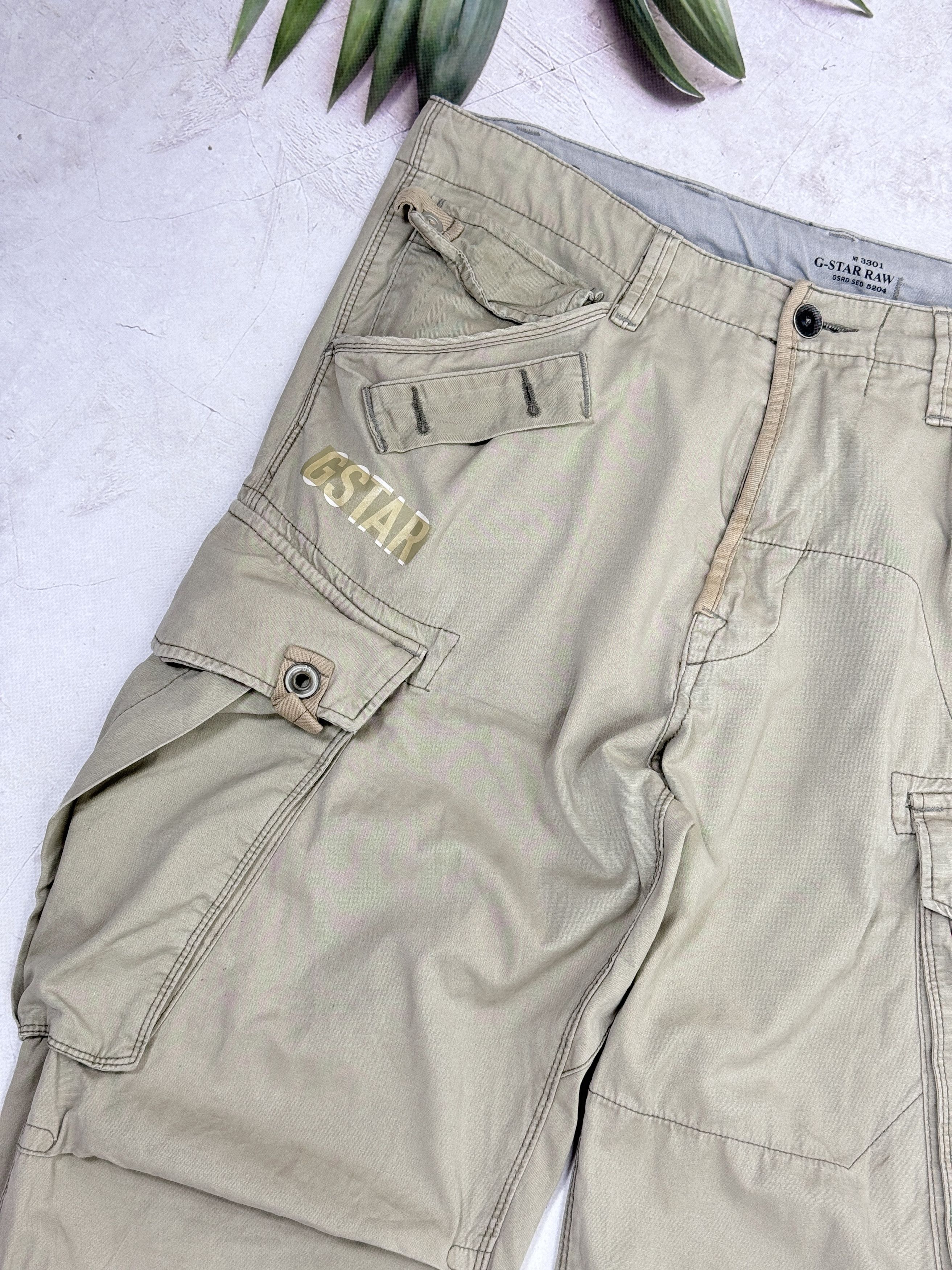 G-Star G-Star Raw Cargo Pants Rovic Tapered Multipocket Size US 34 / EU 50 - 4 Thumbnail