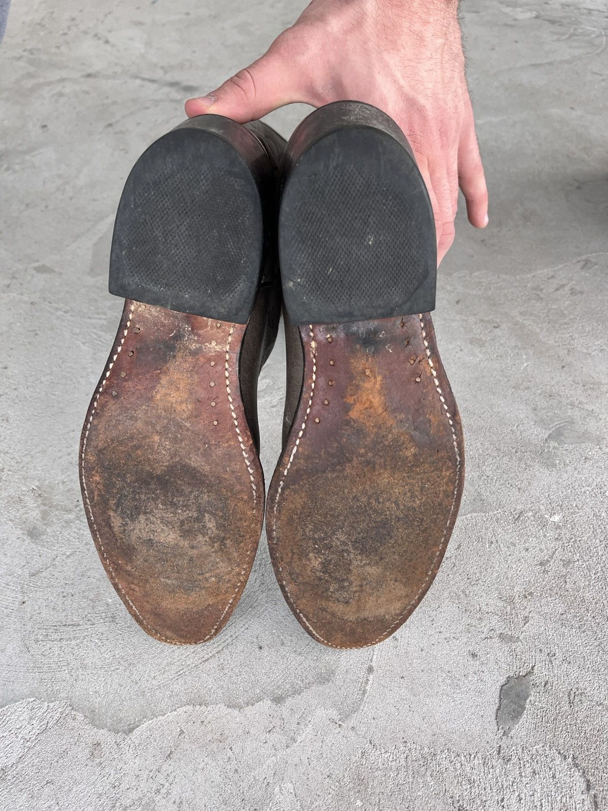 Cowboy Equipment Vintage Laredo Western Cowboy Leather Boots Rare Avant-Garde Size US 9 / EU 42 - 18 Thumbnail