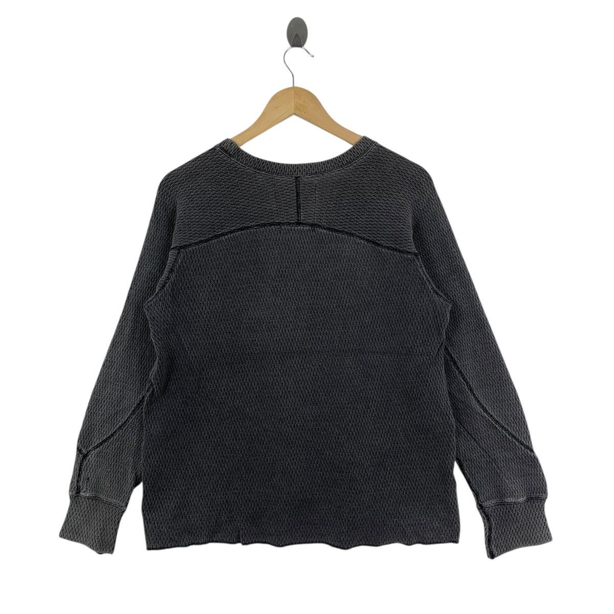 Japanese Brand HOUSTON INC Plain Japanese Brand Waffle Long Sleeve Tshirt Size US M / EU 48-50 / 2 - 2 Thumbnail
