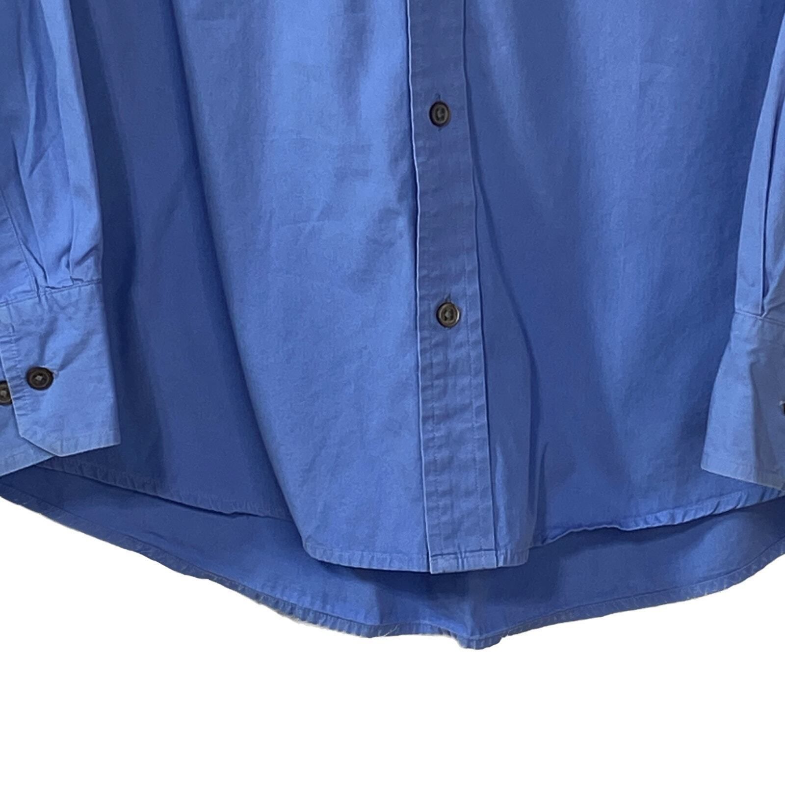 Banana Republic Banana Republic Black Label Men's Blue Button-Down Shirt Size Large Preppy Polo Size US L / EU 52-54 / 3 - 7 Thumbnail