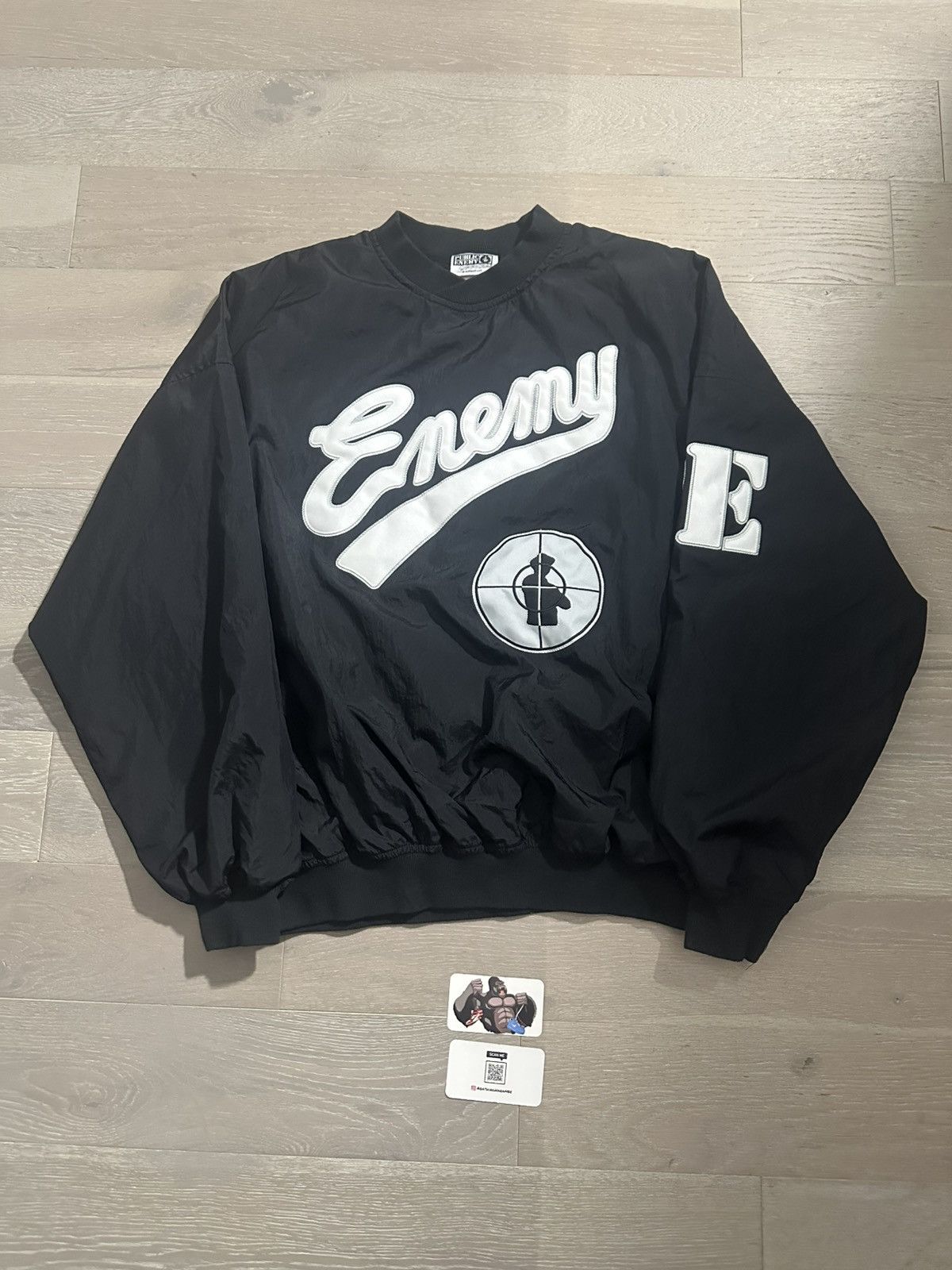 Saint Michael SAINT MXXXXXX X Public Enemy Nylon Pullover Size US XL / EU 56 / 4 - 2 Thumbnail