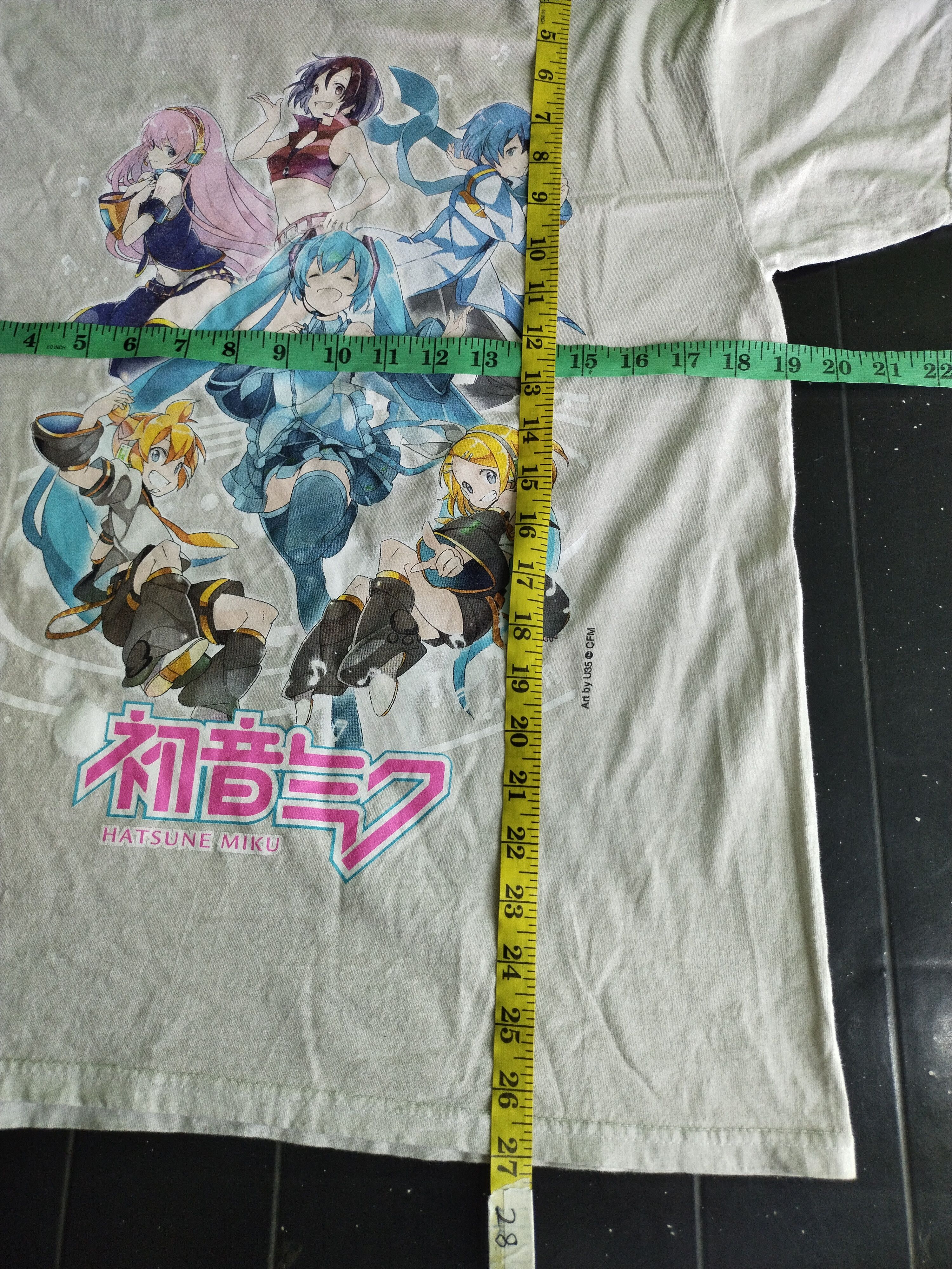 Japanese Brand Hatsune Miku Arts by U35 CFM Japanese Anime Shirt Size US S / EU 44-46 / 1 - 9 Thumbnail