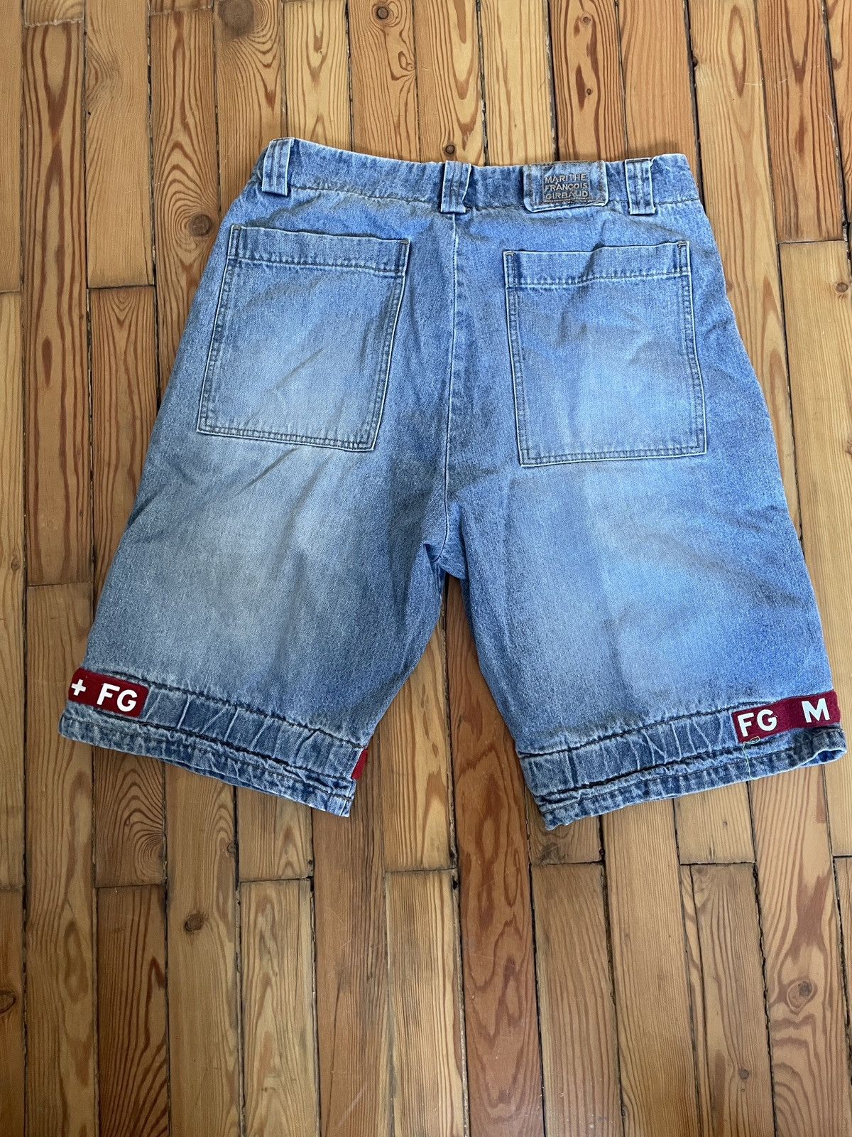 Marithe + Francois Girbaud Marithe + Francois Girbaud Denim Shorts Size US 36 / EU 52 - 4 Thumbnail