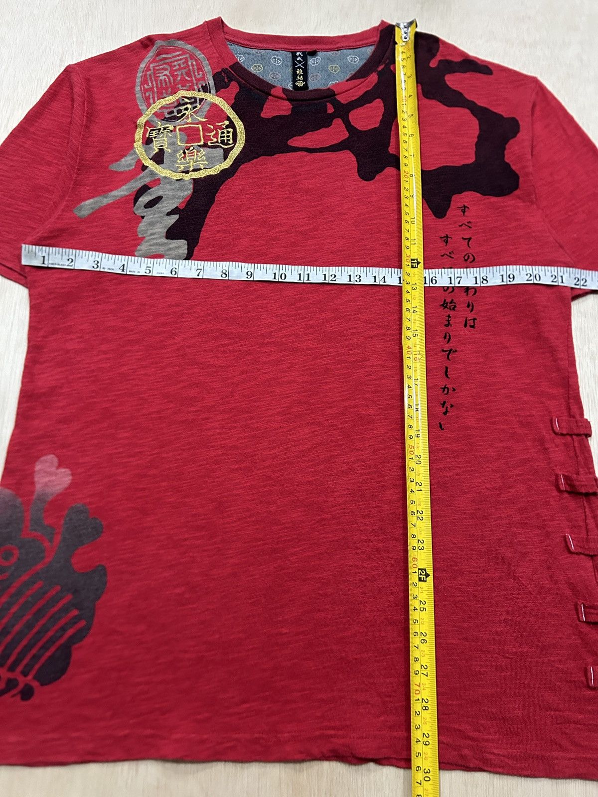 Japanese Brand Vintage Karakuri Sukajan Traditional Japan Tee Size US L / EU 52-54 / 3 - 10 Thumbnail