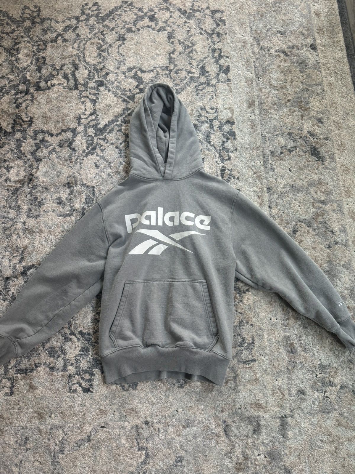 Palace × Reebok Palace X Reebok grey hoodie Size US M / EU 48-50 / 2 - 1 Thumbnail