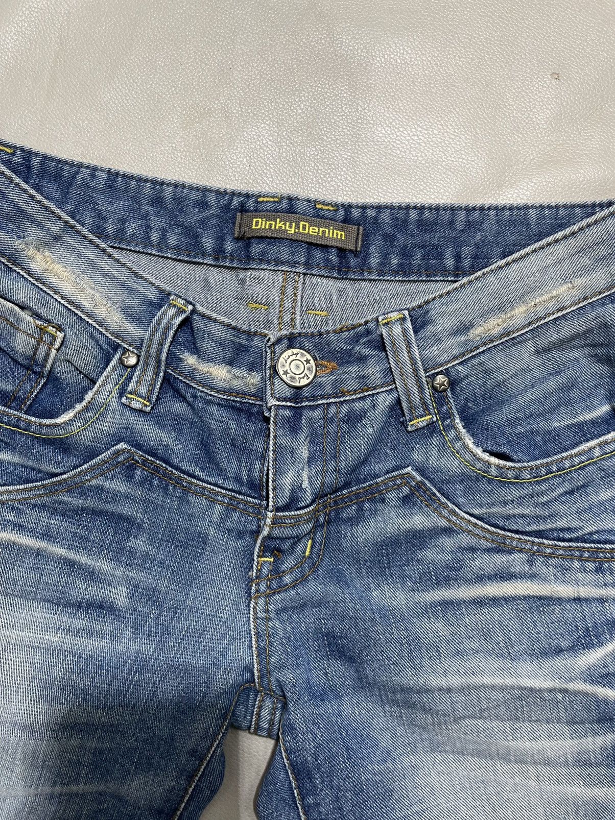 Tornado Mart Dinky jeans Flared Low rise Jeans Size US 26 / EU 42 - 3 Thumbnail
