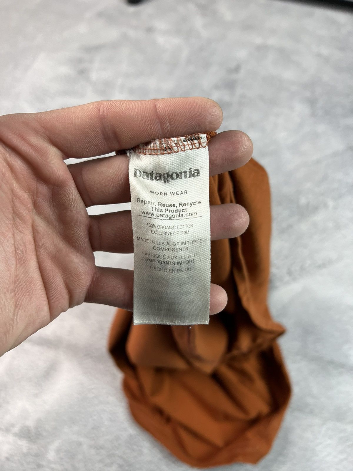 Patagonia Patagonia organic cotton T-shirt Size US S / EU 44-46 / 1 - 10 Thumbnail