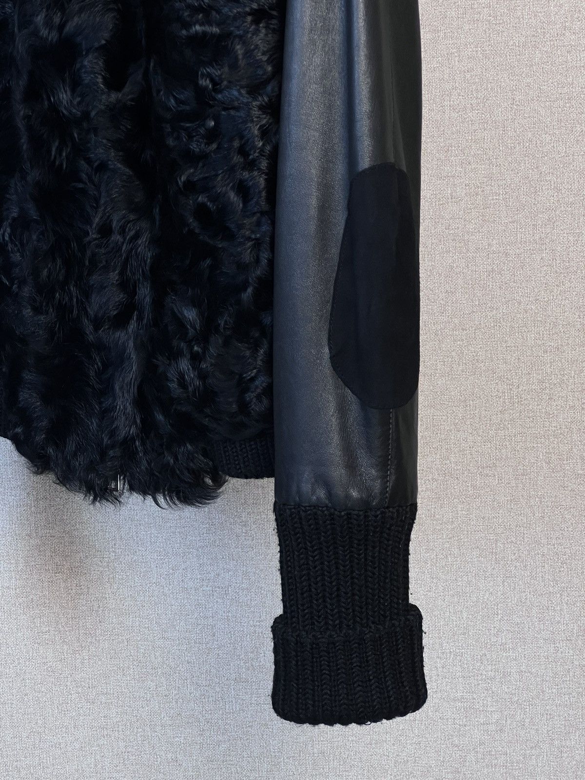 Prada Prada Shearling Leather Black Jacket Size 40 Size S / US 4 / IT 40 - 6 Thumbnail