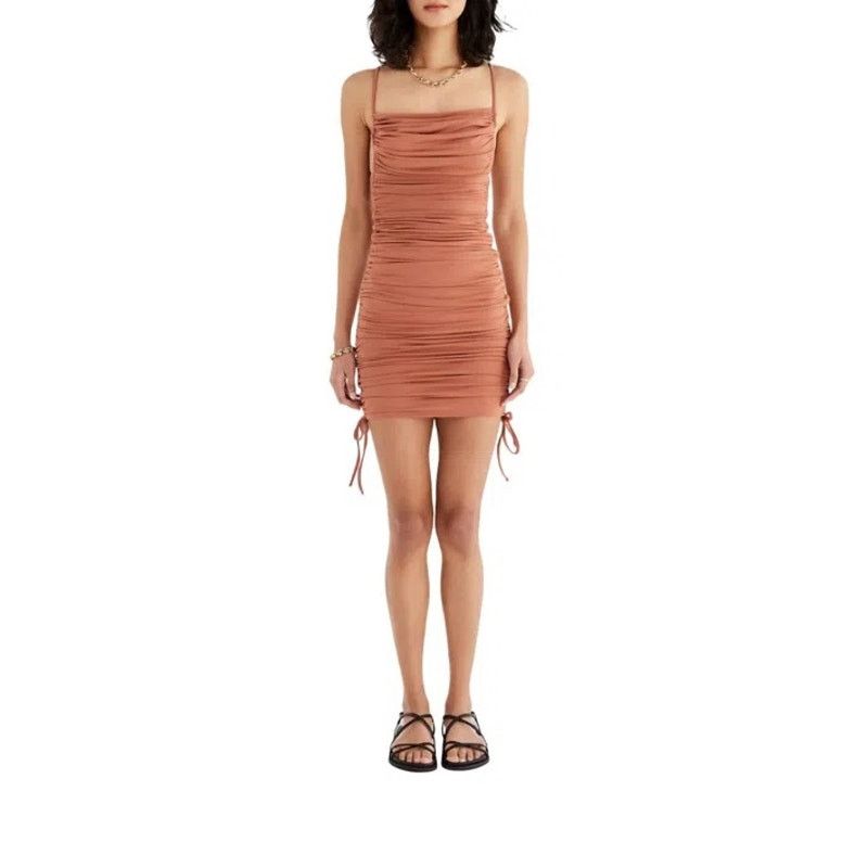 REVOLVE NWT Rumer Paige Mini Dress In Amber Size Medium Size M / US 6-8 / IT 42-44 - 1 Thumbnail
