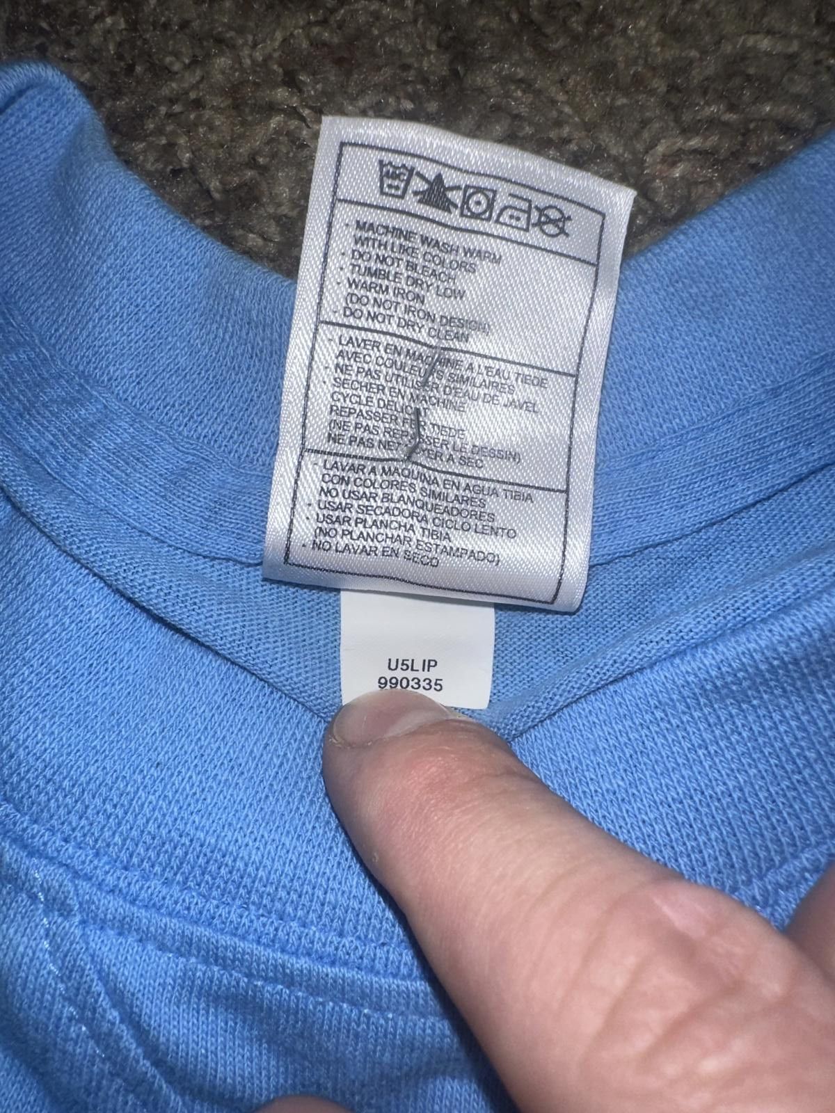 Jordan Brand Unreleased Jordan Carmelo Anthony Basketball Blue Shirt Sample Size US XL / EU 56 / 4 - 5 Thumbnail