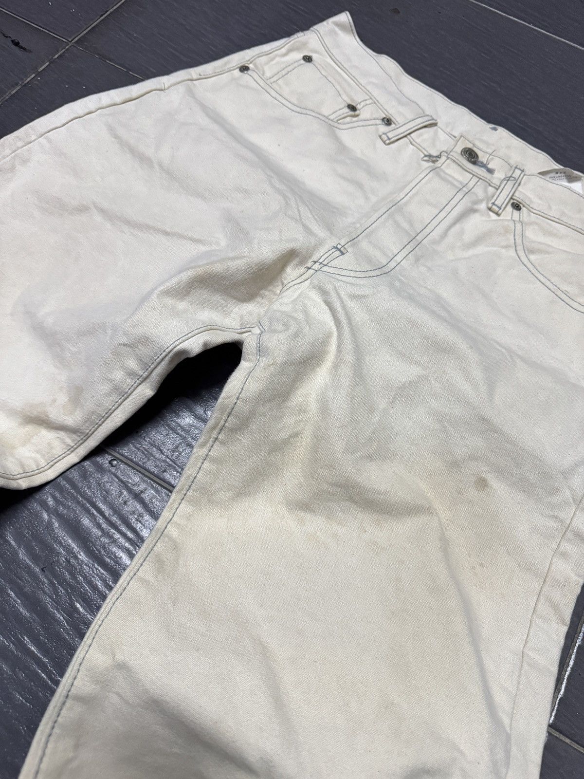 Levi's Vintage Levis 501 Red Loop coated jeans Size US 31 - 2 Thumbnail