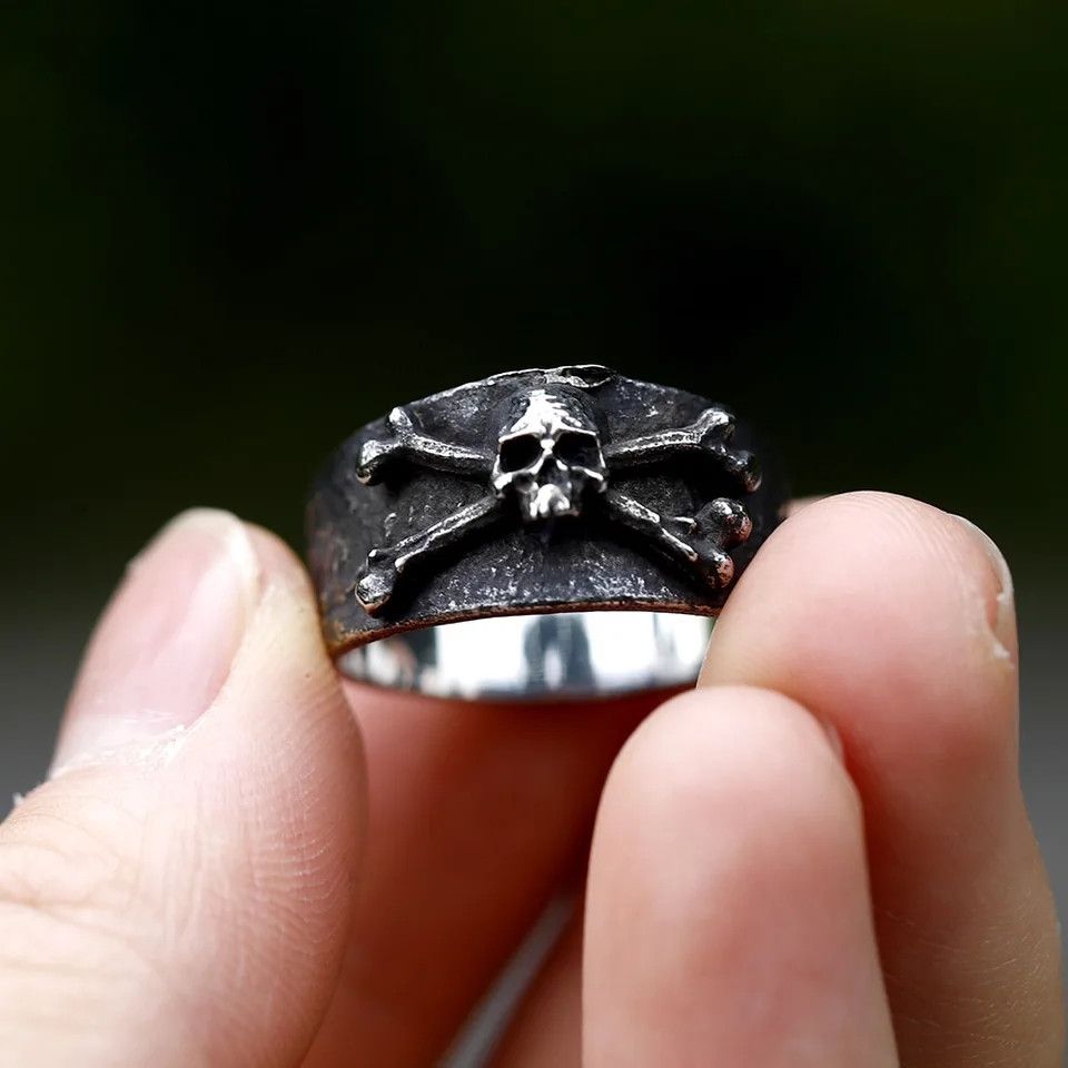 Japanese Brand × Vintage Pirate skull ring Size ONE SIZE - 2 Thumbnail