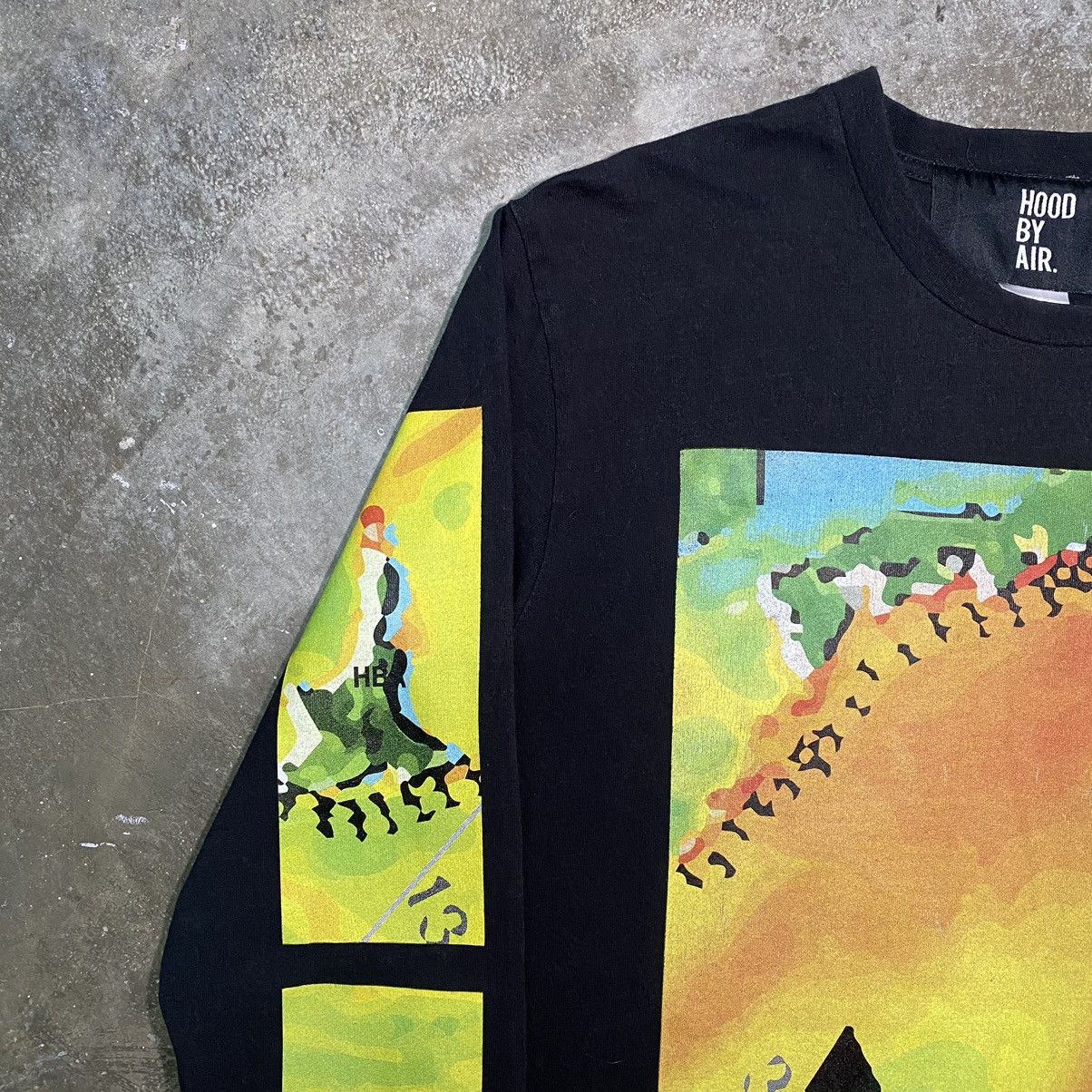 Hood By Air Hood By Air Shayne Oliver Thermal Weather Heat Map T Shirt Size US M / EU 48-50 / 2 - 8 Thumbnail