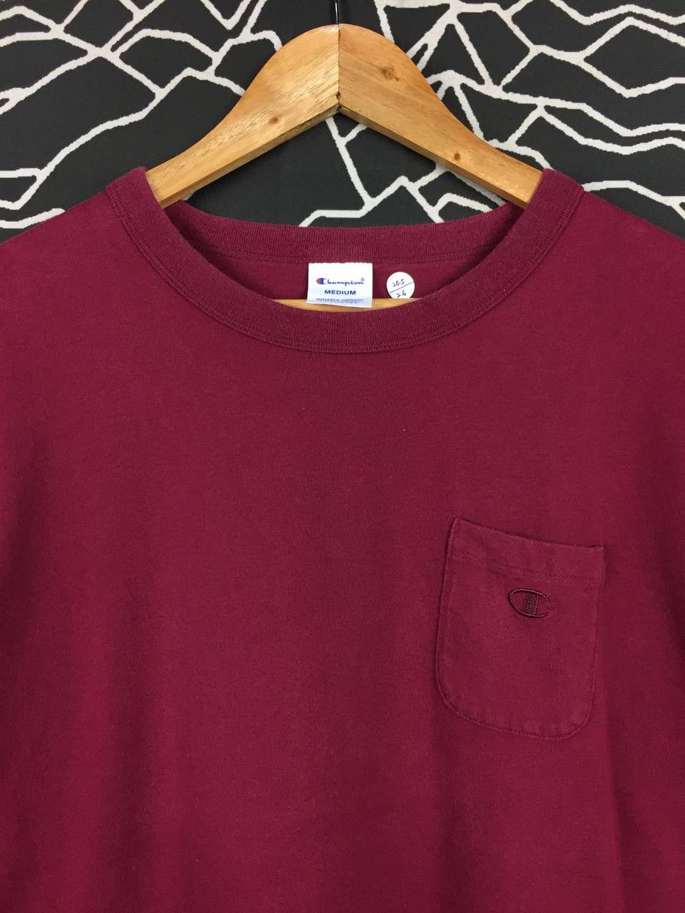 Champion × Vintage Champion Authentic American Athletic Apparel Pocket Tee Size US M / EU 48-50 / 2 - 3 Thumbnail