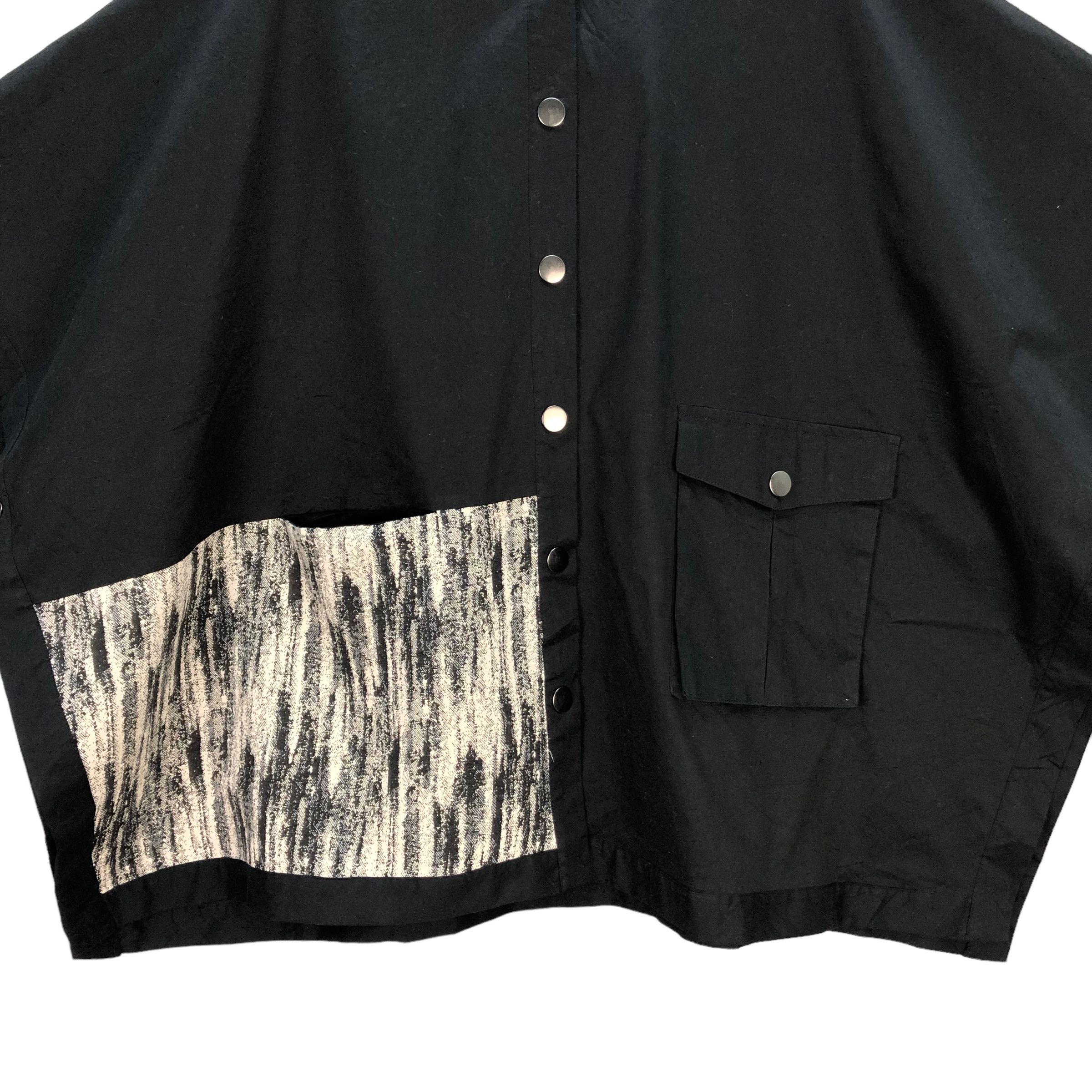Japanese Brand MODDEDANCE LIGHTWEIGHT PONCHO #7320-129 Size XXL / US 16-18 / IT 52-54 - 4 Thumbnail