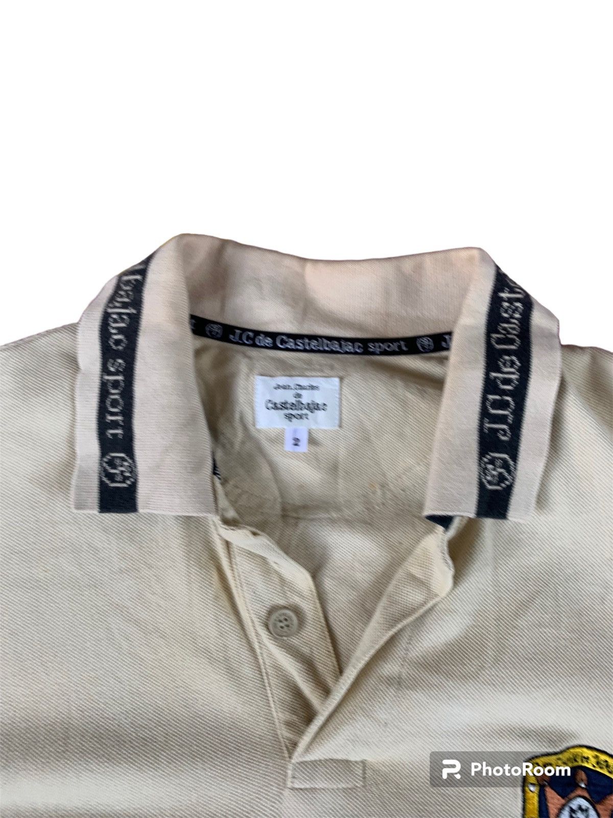 Designer Vintage Jean Charles De Castelbajac Polo Tee Size US M / EU 48-50 / 2 - 3 Thumbnail