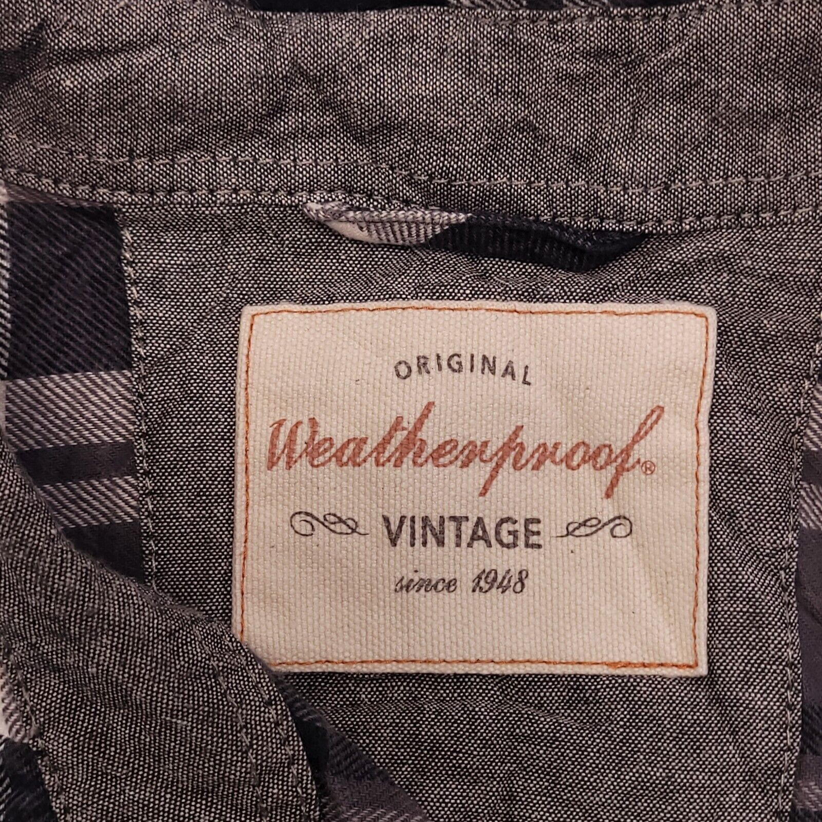 Weatherproof Weatherproof Tartan Flannel Shirt Mens Size Large L Gray Size US L / EU 52-54 / 3 - 3 Thumbnail