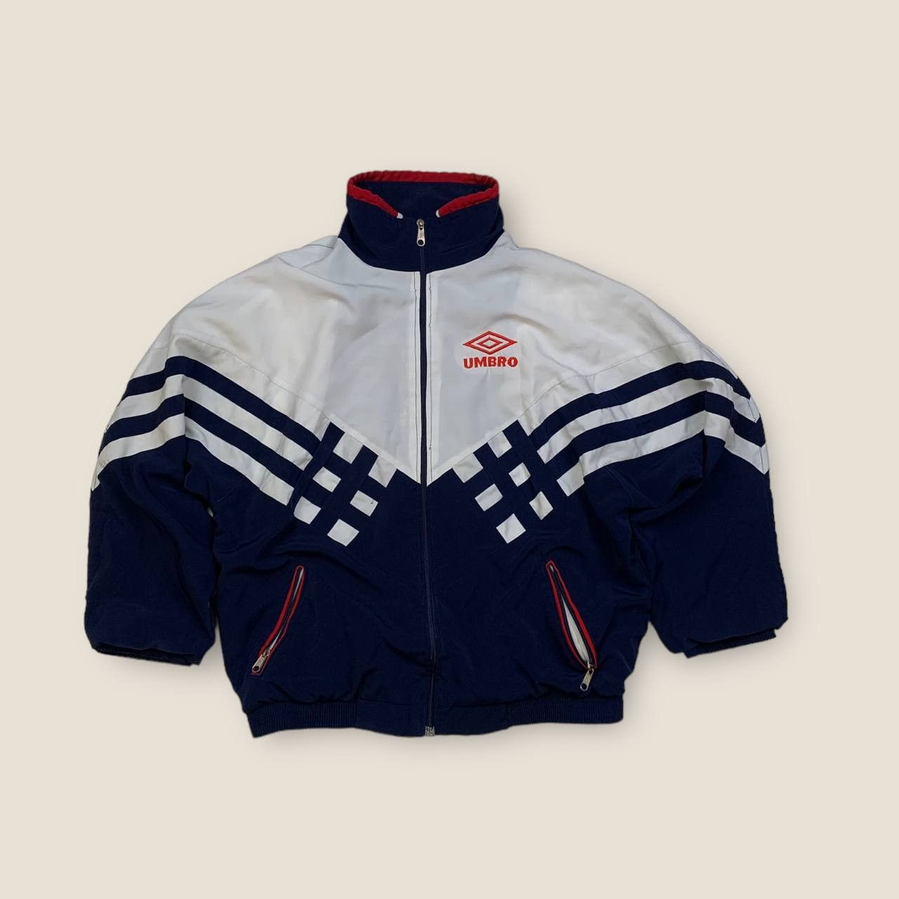 Vintage Umbro Soccer Nylon 90s Track Jacket Full Zip | Grailed