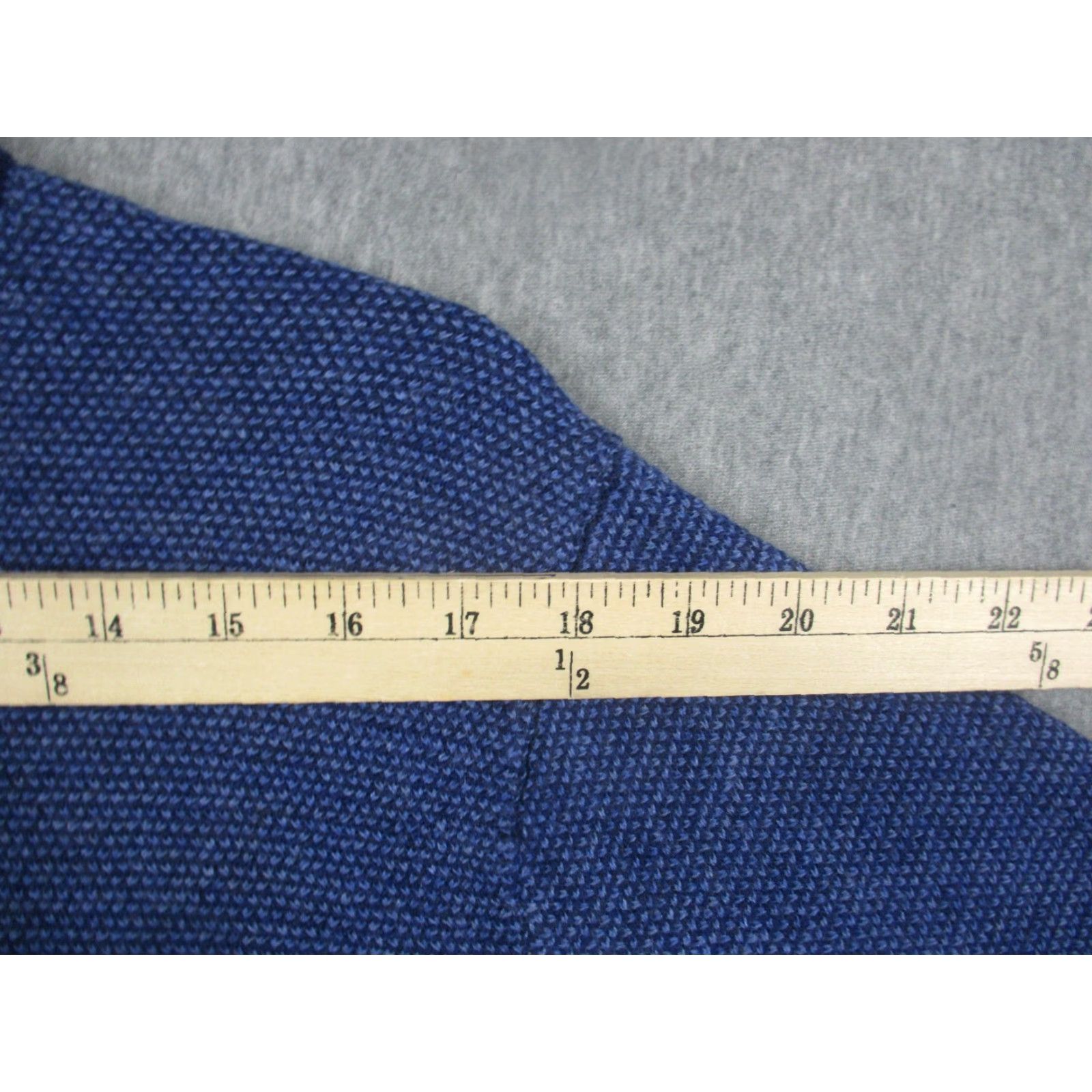 Peter Millar Peter Millar Sweater Mens L Blue 1/4 Zip Mock Neck Merino Wool Knit Pullover Size US L / EU 52-54 / 3 - 6 Thumbnail