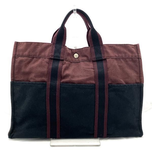 Hermes Hermes Herline Canvas Tote Bag Cotton Tote Bag, Men's
