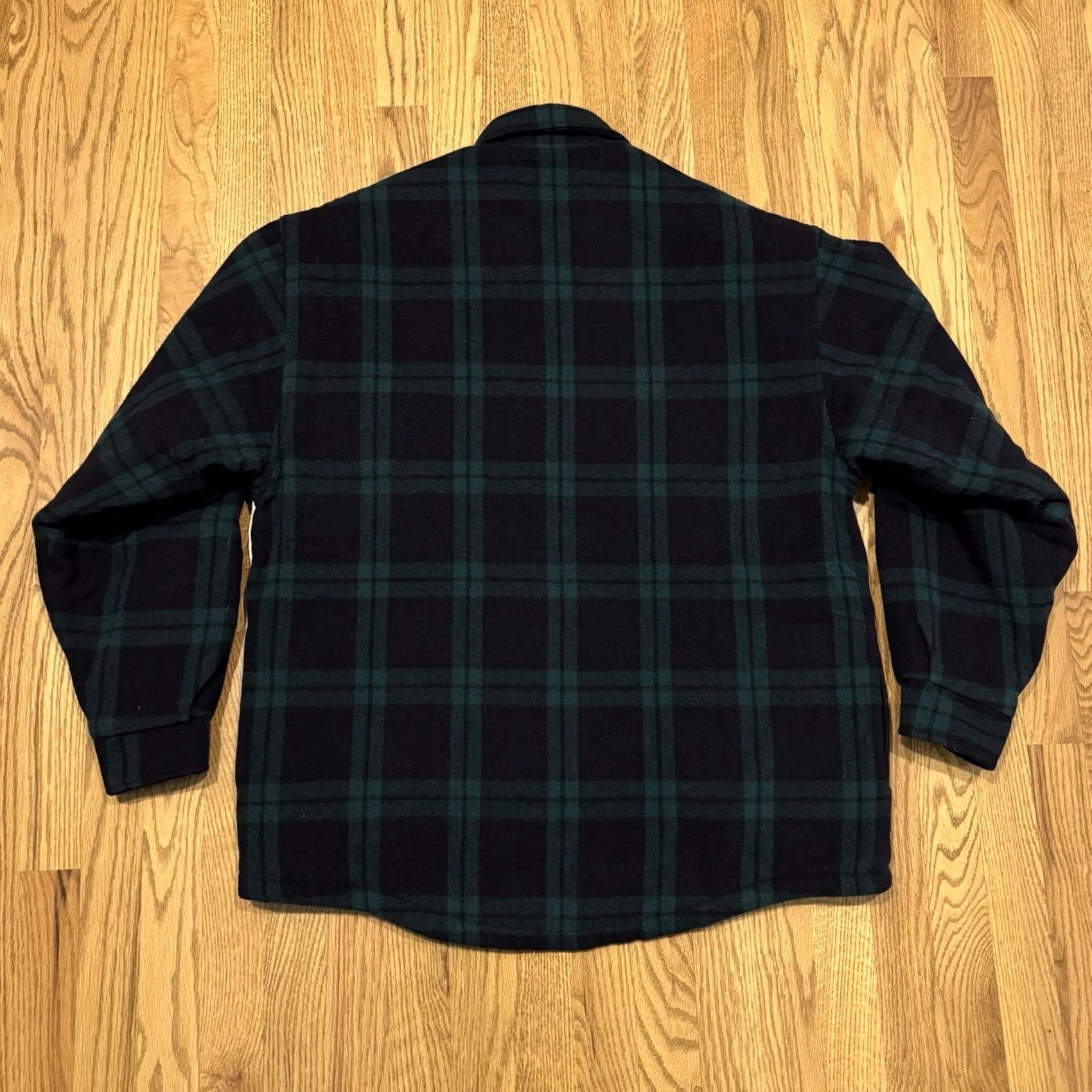 Brooks Brothers VINTAGE Brooks Brothers Jacket M Blackwatch Flannel Button Up Quilted Lined Vtg Size US M / EU 48-50 / 2 - 7 Thumbnail