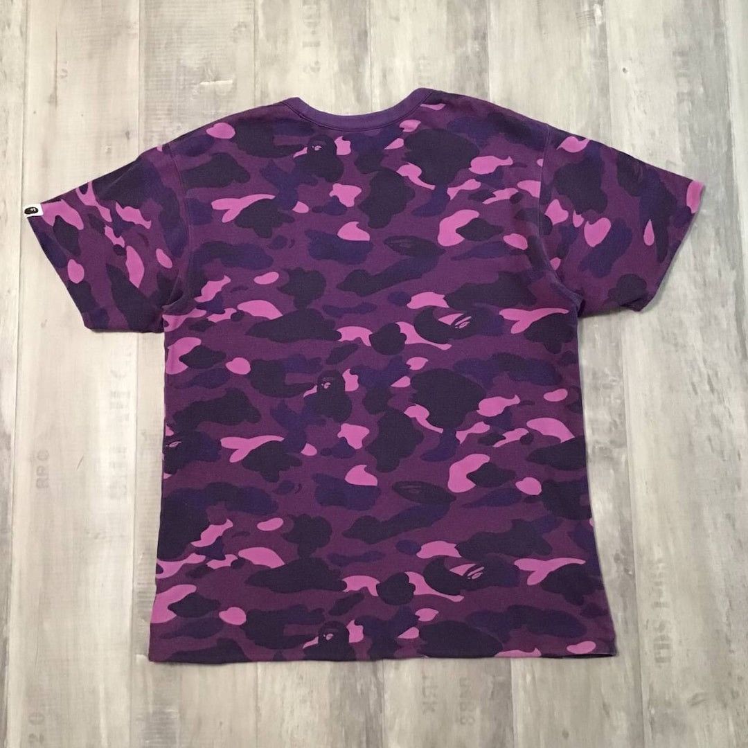 Bape 🔥Reversible🔥 Purple camo x Blue camo T-shirt BAPE APE NIGO Size US M / EU 48-50 / 2 - 6 Thumbnail