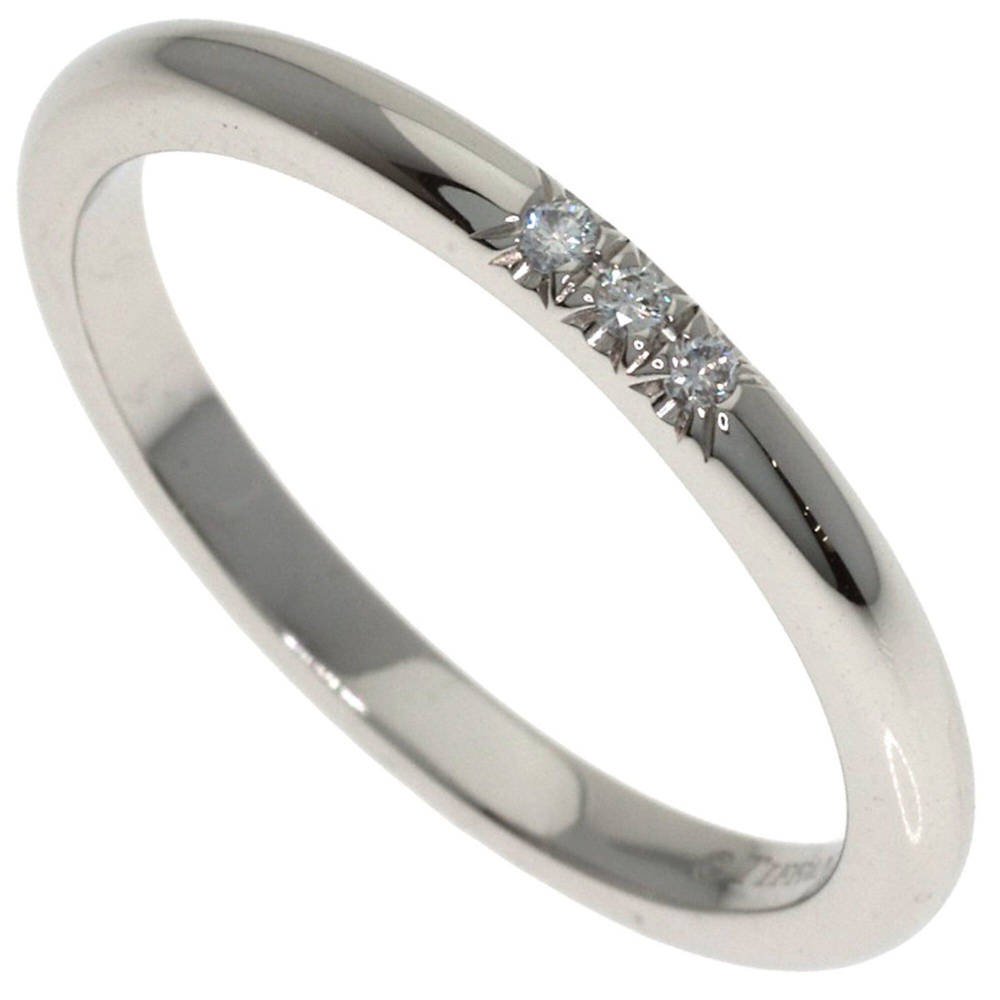 Tiffany & Co. Tiffany & Co. Forever 3-Piece Diamond Ring, Platinum PT950, Women's Ring. Size ONE SIZE - 1 Thumbnail