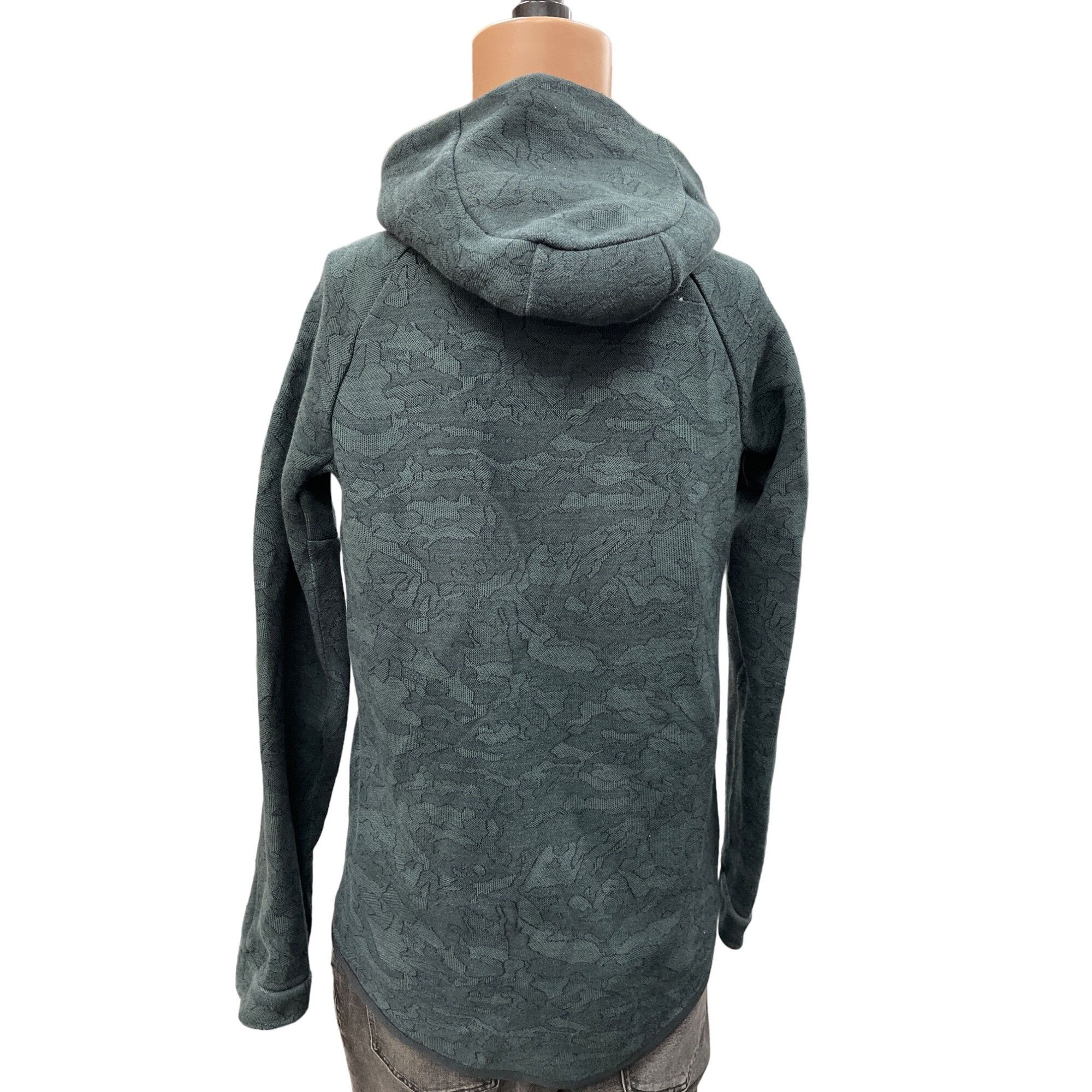 Nike Nike Men's Green Zip Up Sweatshirt Size M SKU 1449 Size US M / EU 48-50 / 2 - 2 Thumbnail
