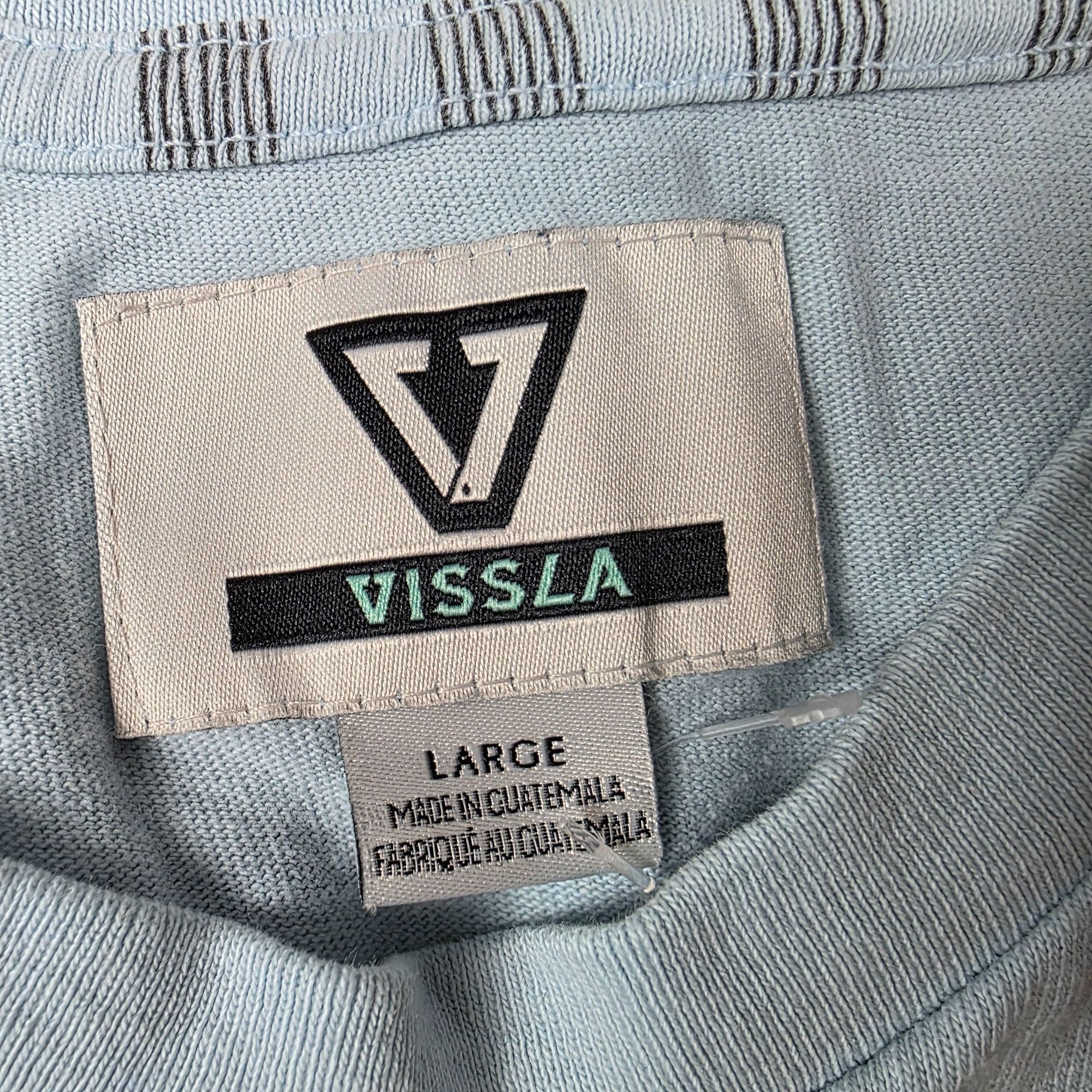 Vissla Vissla Tales of the Seven Seas Mens Size Large Blue Pocket T Size US L / EU 52-54 / 3 - 3 Thumbnail