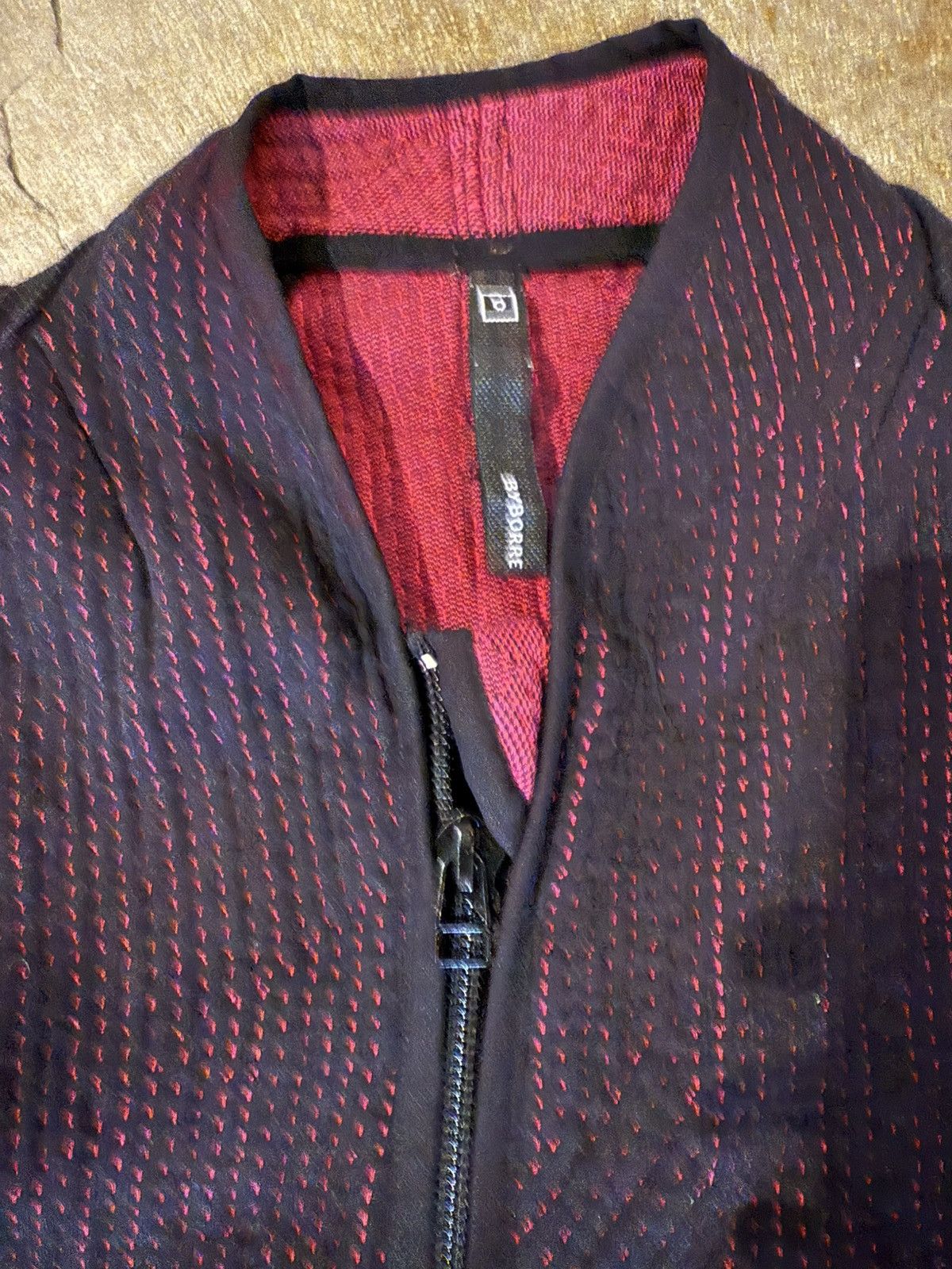 Byborre Byborre Black /Fuchsia Jacket Size US M / EU 48-50 / 2 - 2 Thumbnail