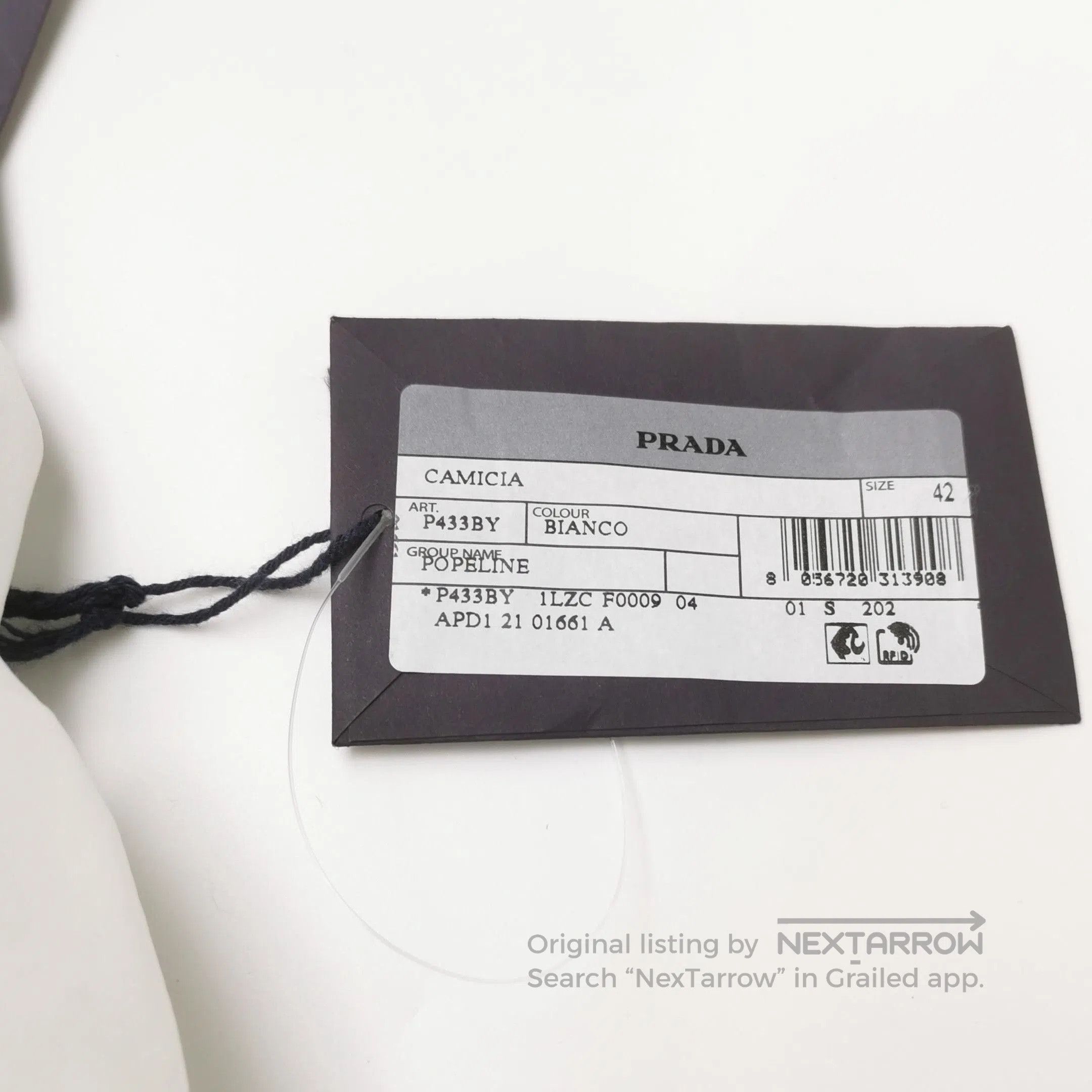 Prada Prada Cotton Single. Size L / US 10 / IT 46 - 4 Thumbnail