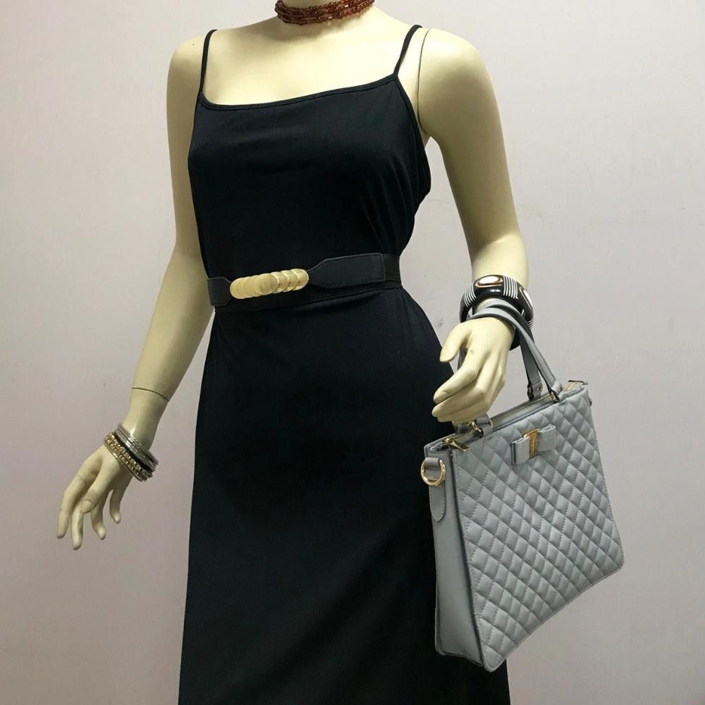 Salvatore Ferragamo Salvatore Ferragamo Pearl Grey Leather Bag Size ONE SIZE - 3 Thumbnail