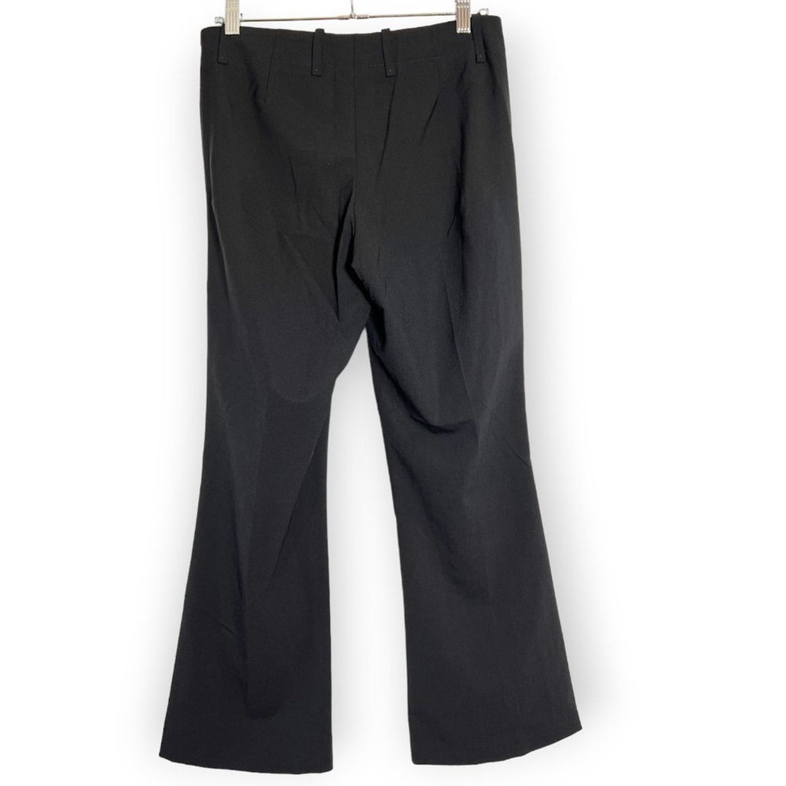 Hugo Boss Hugo Boss Tulia Virgin Wool Flare Trousers Black Size 4 Size 27" / US 4 / IT 40 - 2 Thumbnail