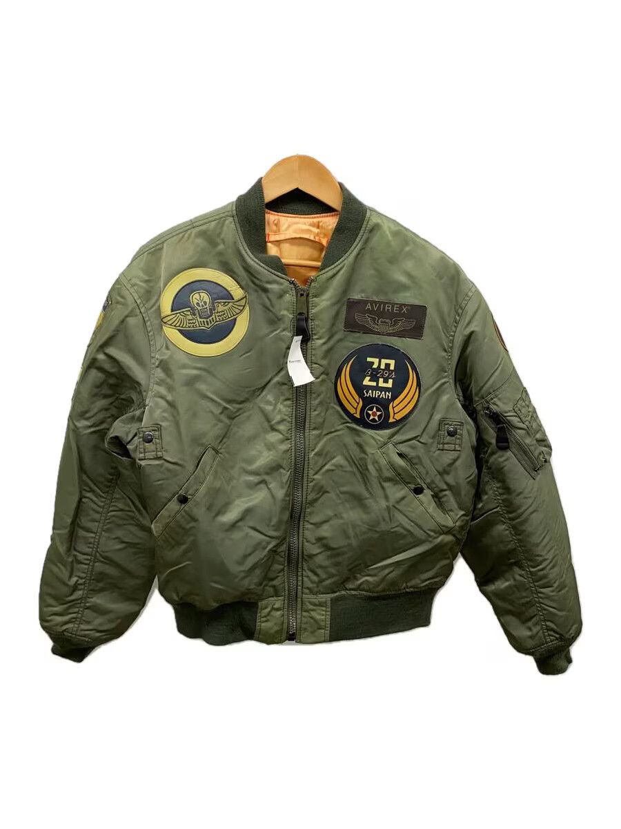Avirex Avirex Usa Ma-1 Nylon Flight Jacket Khaki Size US XS / EU 42 / 0 - 1 Thumbnail