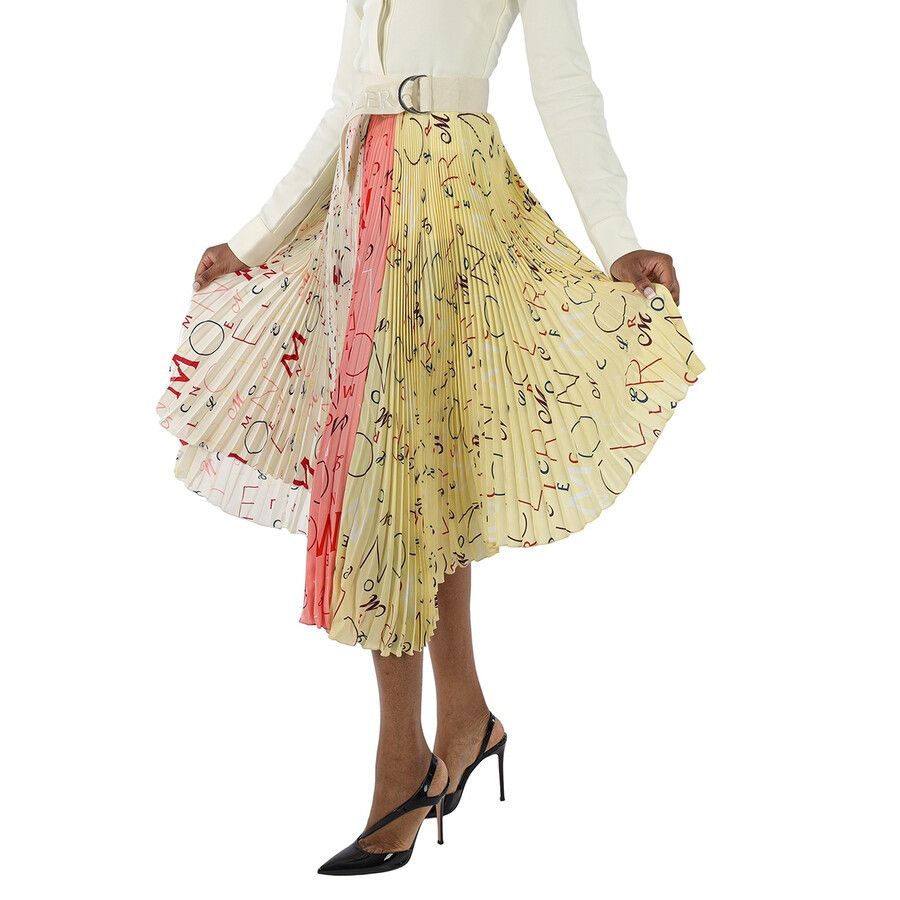 Moncler o1y1125 Midi Skirt in Multicolor Size 27" / US 4 / IT 40 - 4 Thumbnail