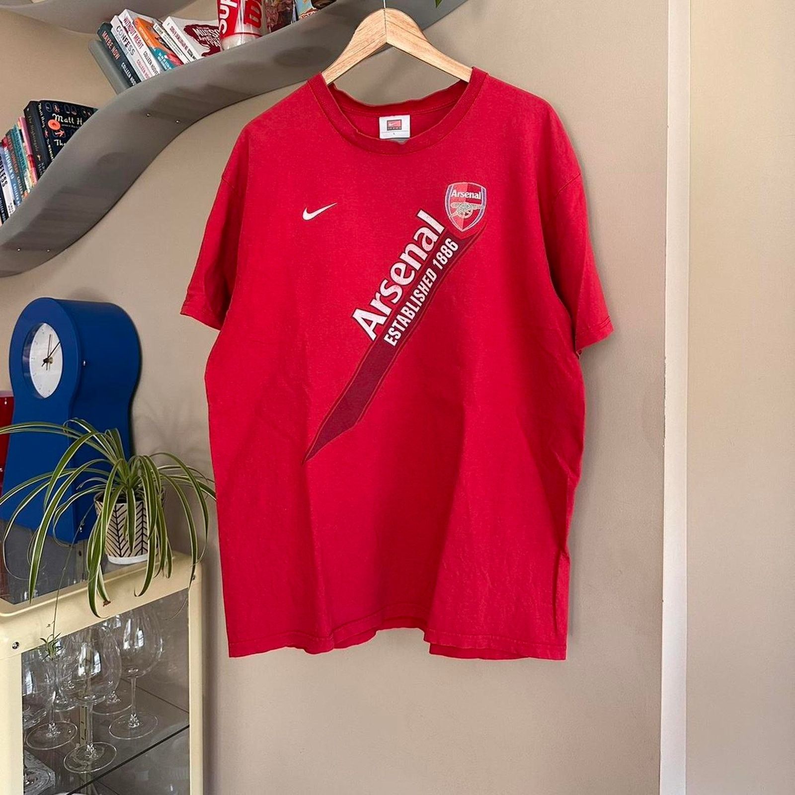 Nike × Vintage Vintage Nike Arsenal Shirt Size US L / EU 52-54 / 3 - 1 Thumbnail