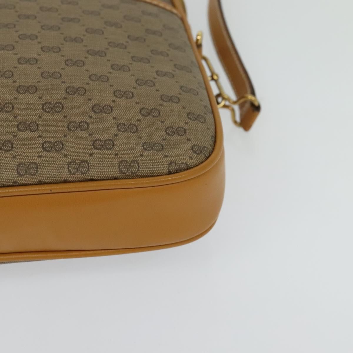 Gucci GUCCI Micro GG Supreme Shoulder Bag Pvc Beige Gold 004 89 Size ONE SIZE - 11 Thumbnail