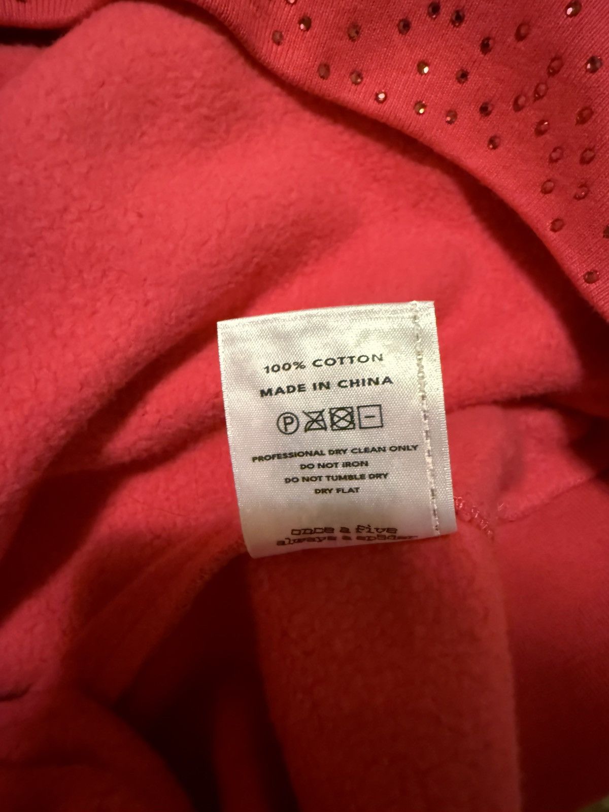 Sp5der SP5DER PINK VVS HOODIE Size US XL / EU 56 / 4 - 5 Thumbnail
