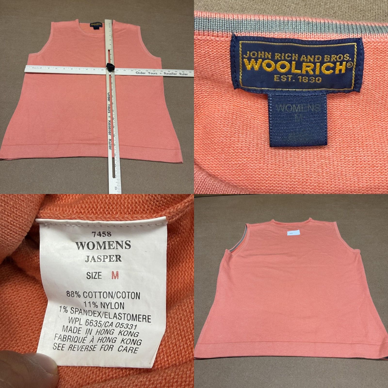 Vintage VINTAGE Woolrich Sweater Set Womens Medium Pink Full Zip Cardigan Shell Jasper Knit Size M / US 6-8 / IT 42-44 - 8 Thumbnail