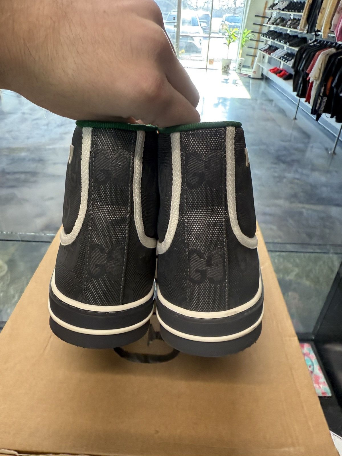 Gucci Gucci Off The Grid High Dark Grey Size US 10 / EU 43 - 6 Thumbnail