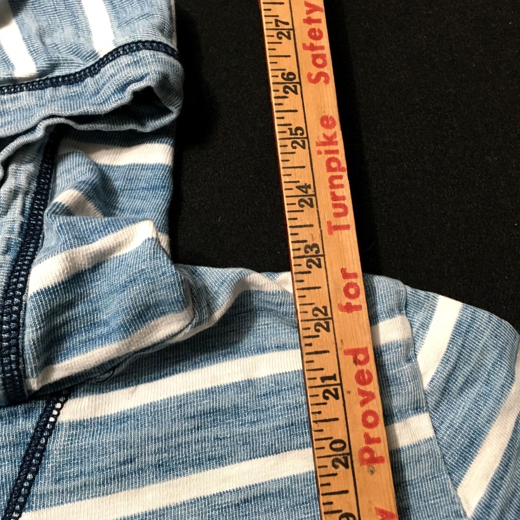 Tommy Hilfiger Tommy Hilfiger Hoodie S BLUE Striped Logo Zip Up Sweatshirt Women Regular Size S Size S / US 4 / IT 40 - 5 Thumbnail