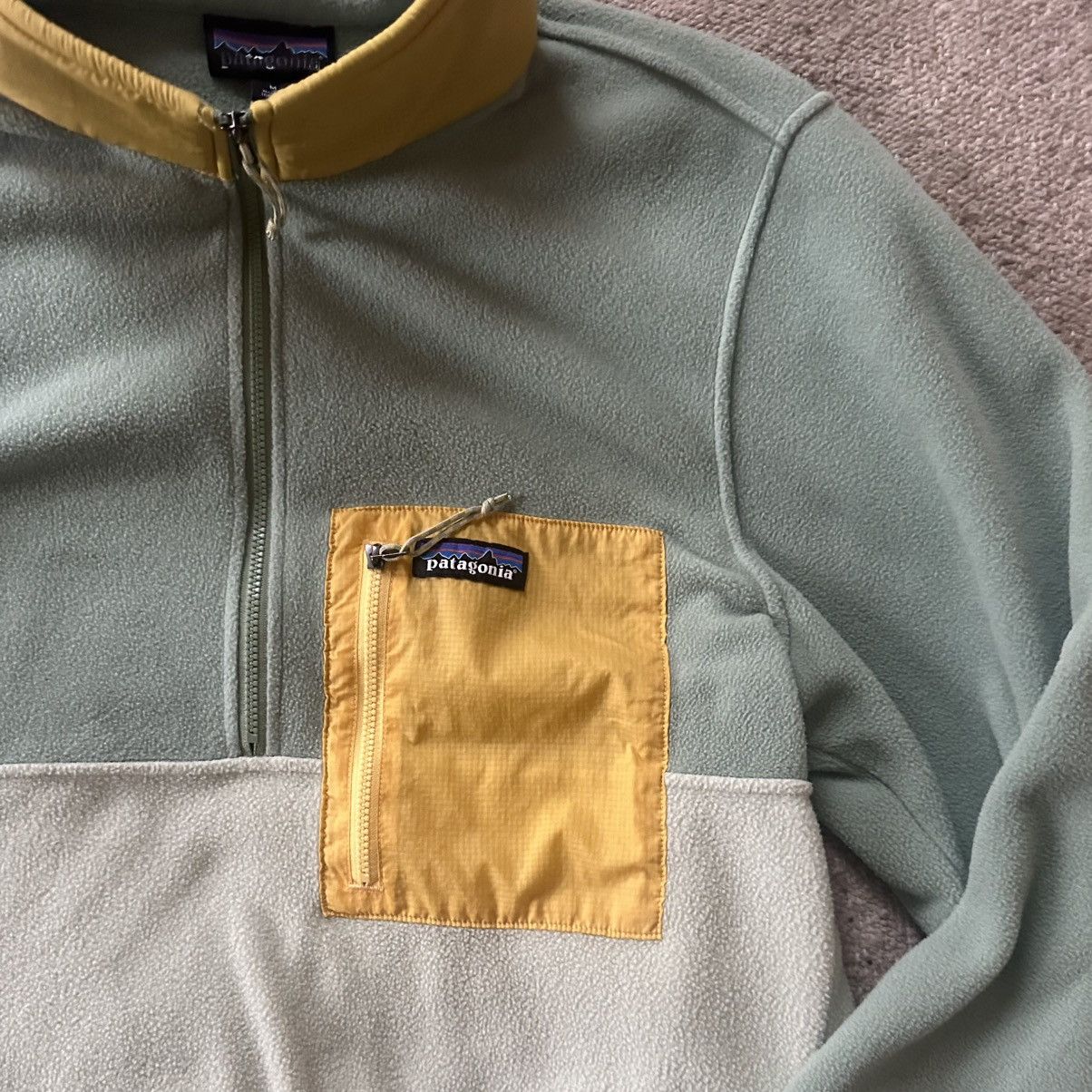 Patagonia Patagonia Microdini Fleece 1/2 Zip in Salvia Green Size US M / EU 48-50 / 2 - 5 Thumbnail