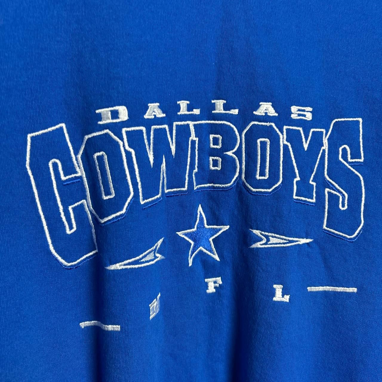 NFL Vintage NFL Dallas Cowboys Big logo 90s sport sweatshirt Size US L / EU 52-54 / 3 - 3 Thumbnail