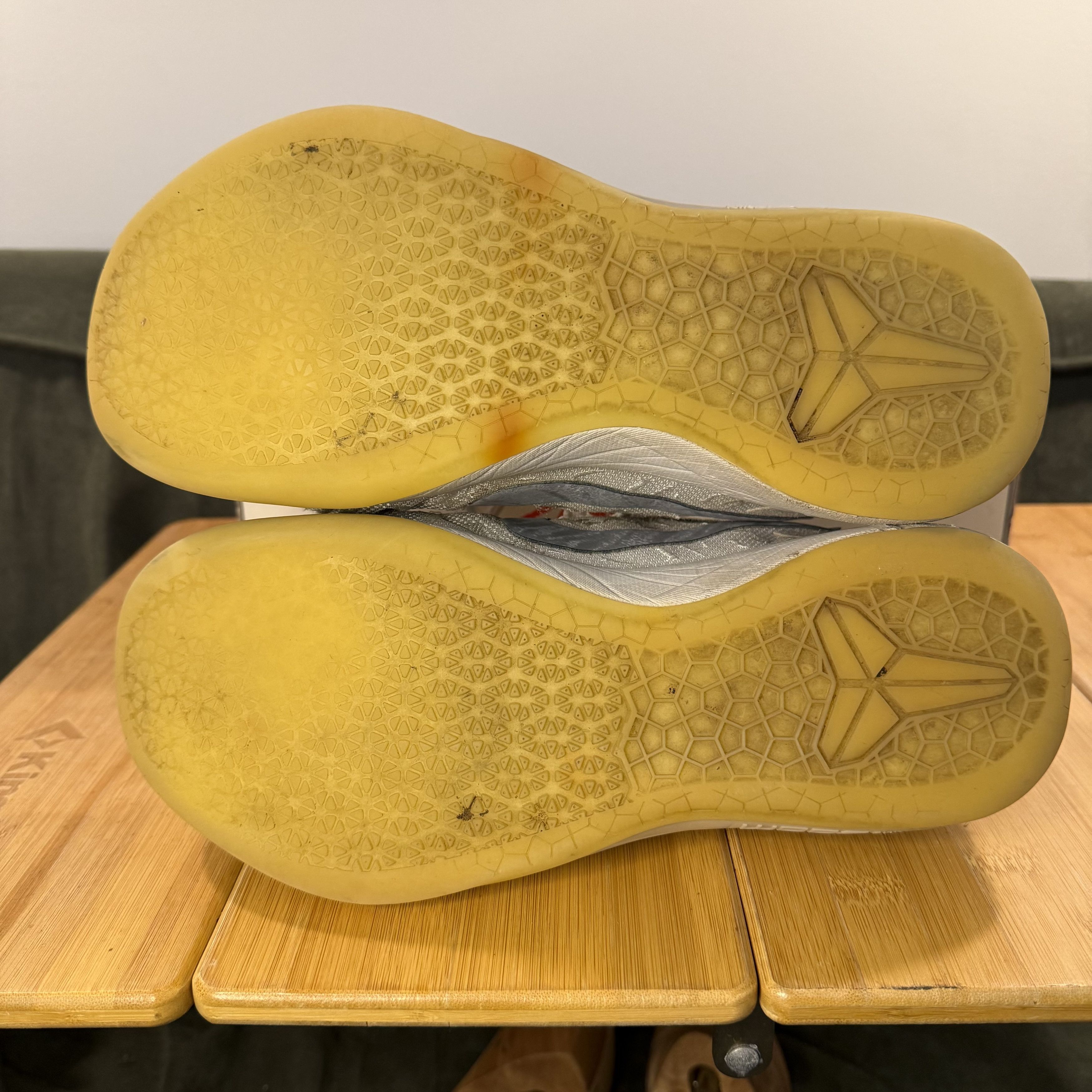 Nike Nike Kobe A.D. Derozan PE Compton Grey, 942301-900 Size US 11 / EU 44 - 5 Thumbnail