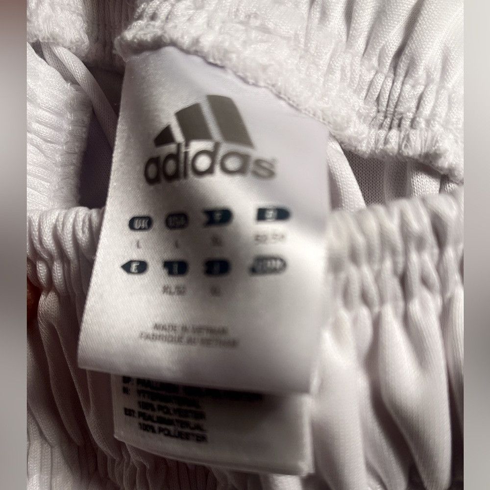 Adidas Adidas Toronto Raptors white warmup athletic tearaway pants Size US 34 / EU 50 - 6 Thumbnail