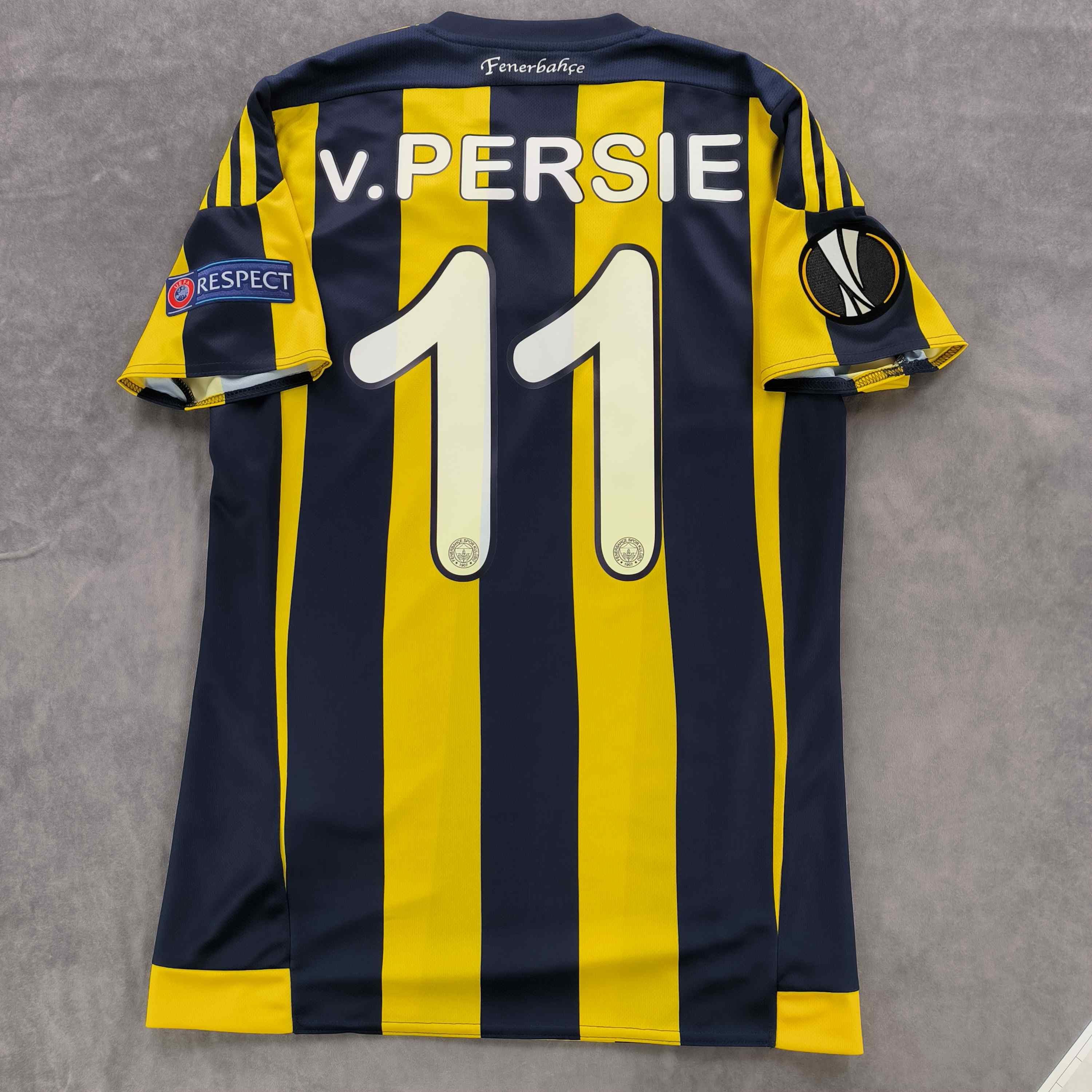 Adidas Fenerbahce 15-16 Adidas home EL v. Persie football jersey S Size US S / EU 44-46 / 1 - 1 Thumbnail