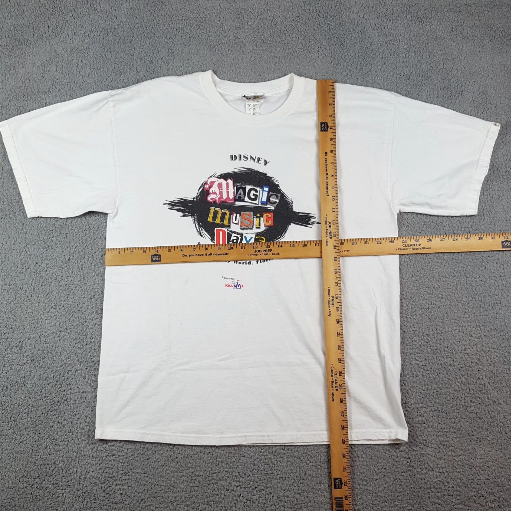 Disney Vintage Disney World Mickey Mouse Magic Music Days T-Shirt Men XL Cartoon Theme Park 90s Y2K Retro Cotton Size US XL / EU 56 / 4 - 6 Thumbnail