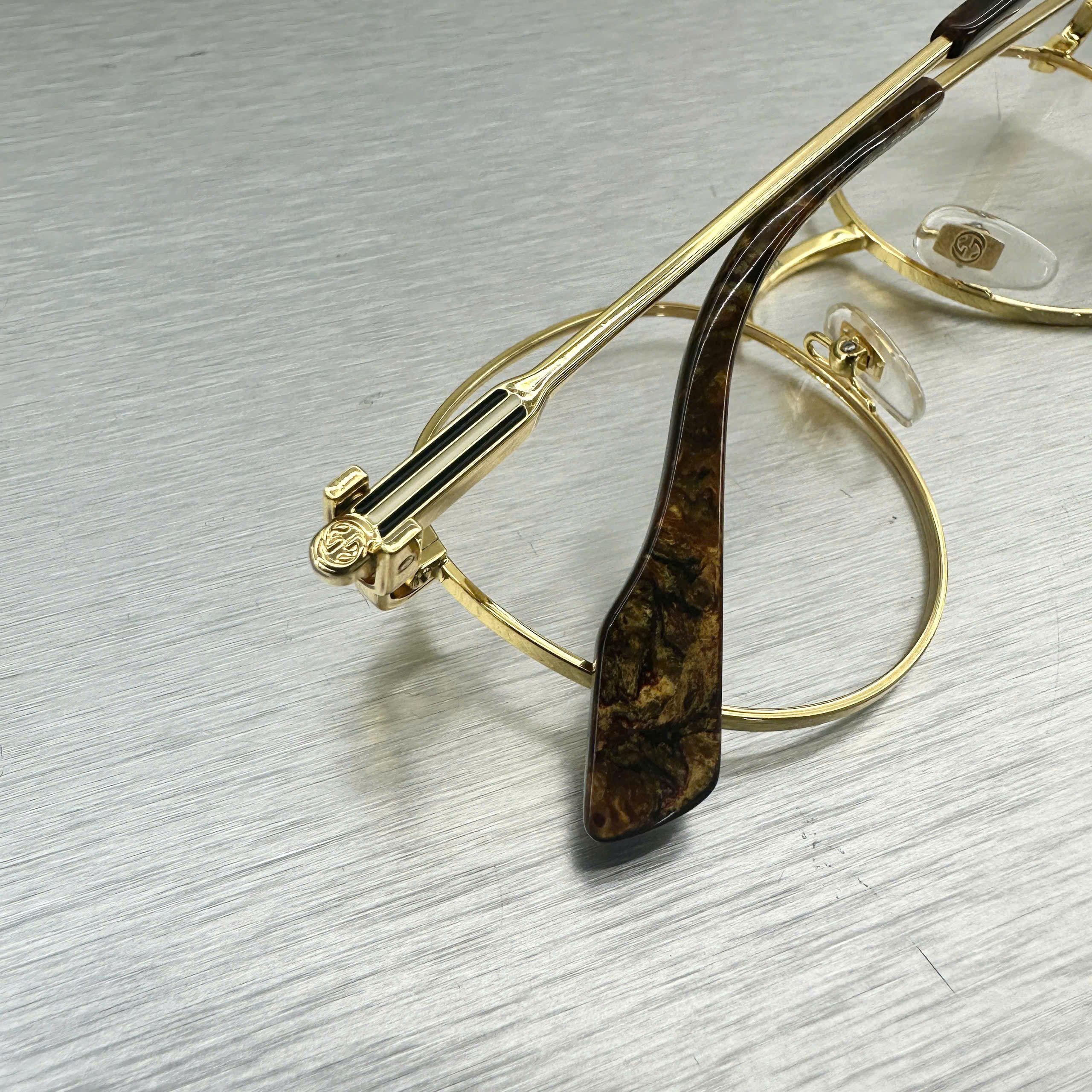 Gucci GUCCI GG1222O 003 Sunglasses GOLD Size ONE SIZE - 6 Thumbnail