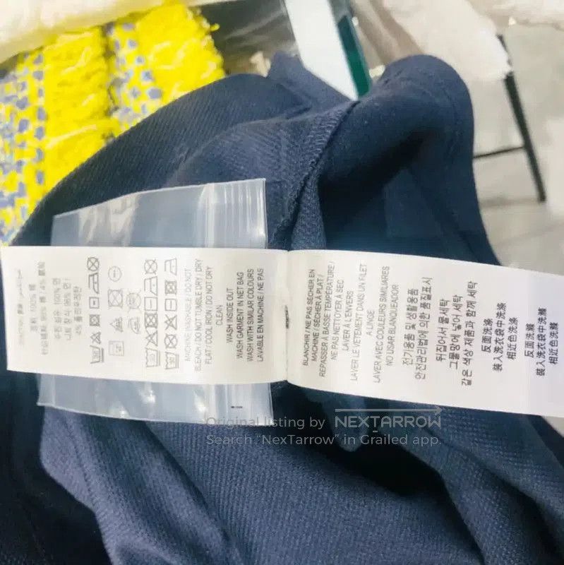 Burberry Burberry Women's Dark Blue Cotton Polo Shirt. Size M / US 6-8 / IT 42-44 - 6 Thumbnail