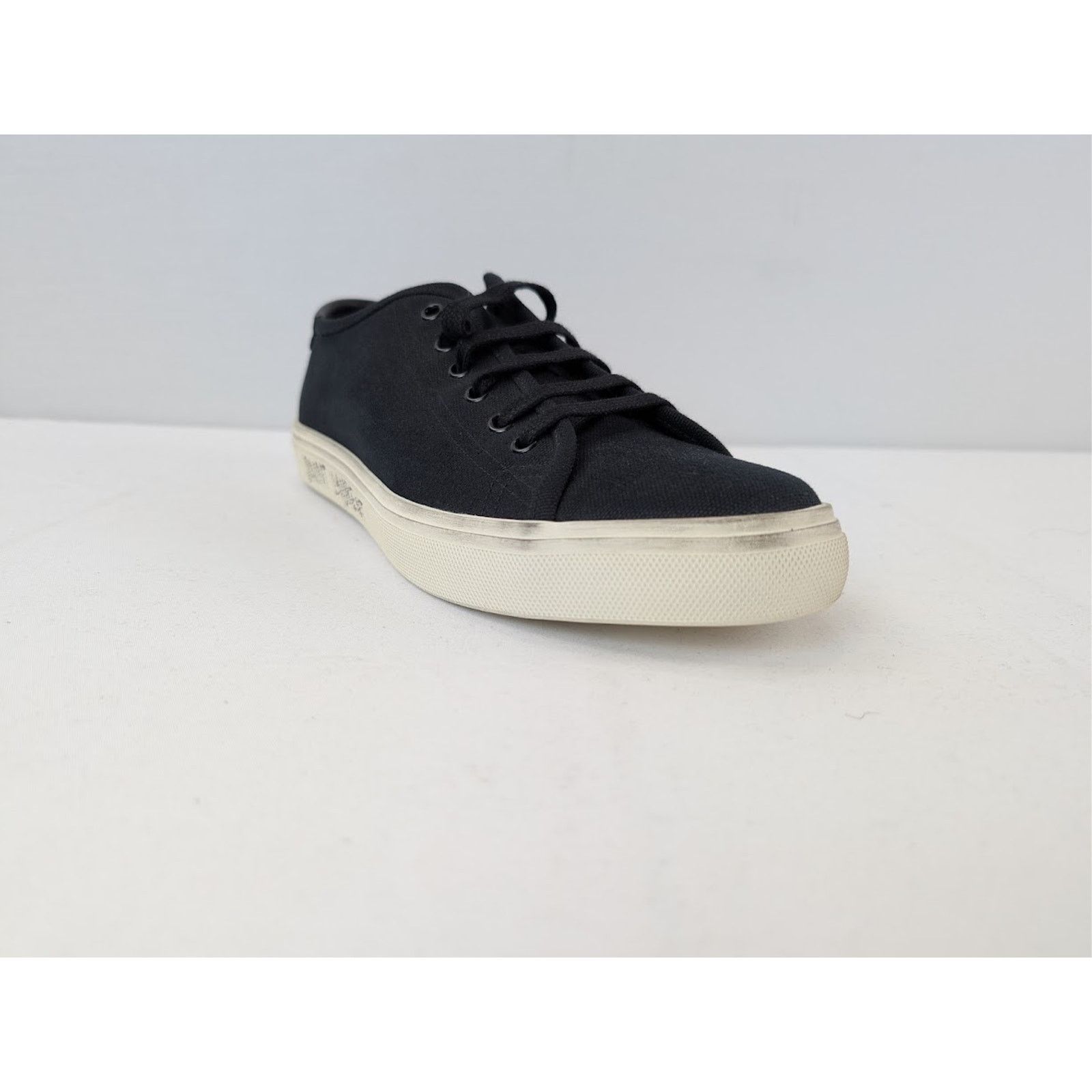 Saint Laurent Paris o1rshd1 Malibu Low-Top Sneakers in Nero Size US 10 / EU 43 - 2 Thumbnail